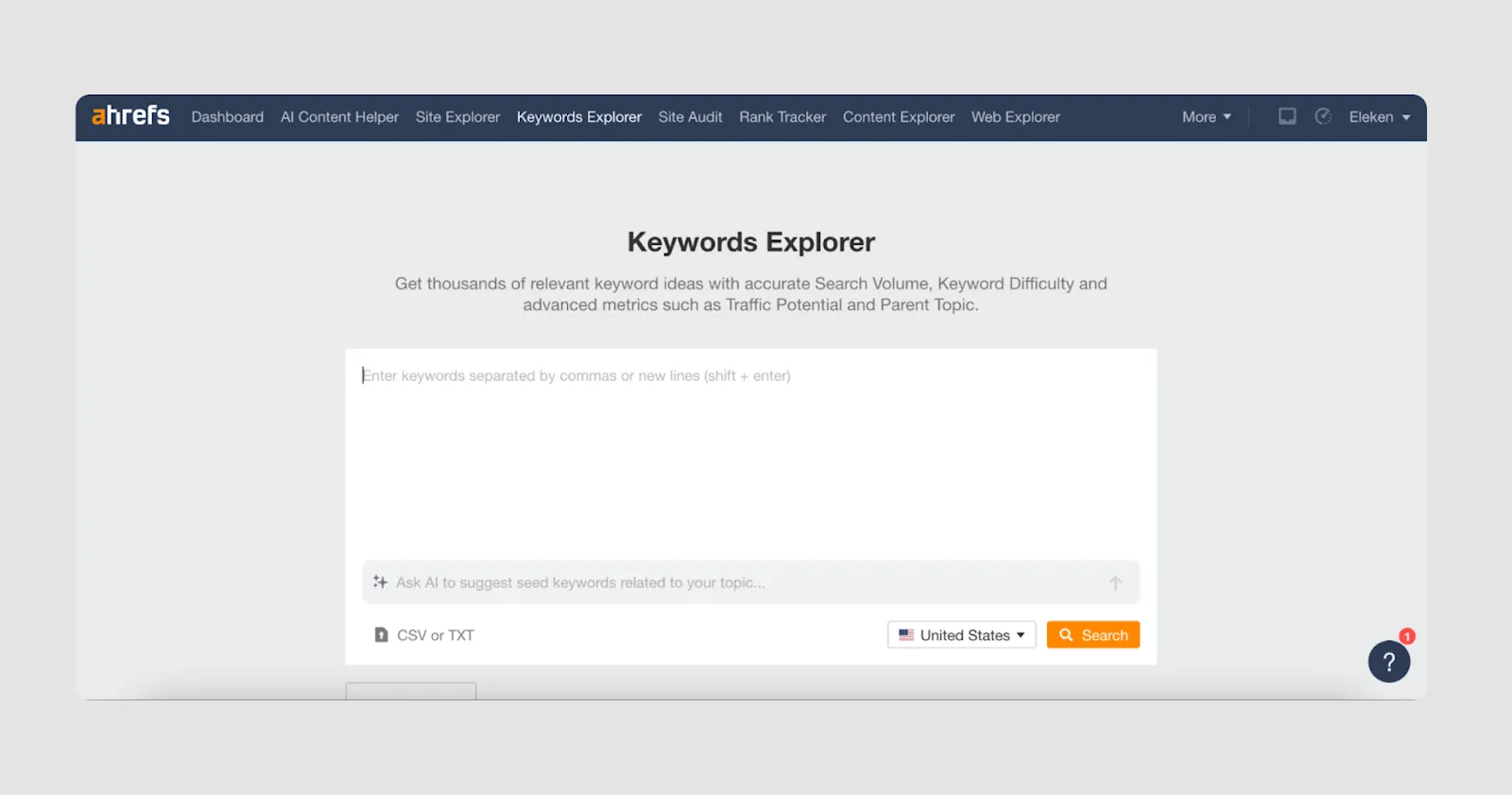 search form design