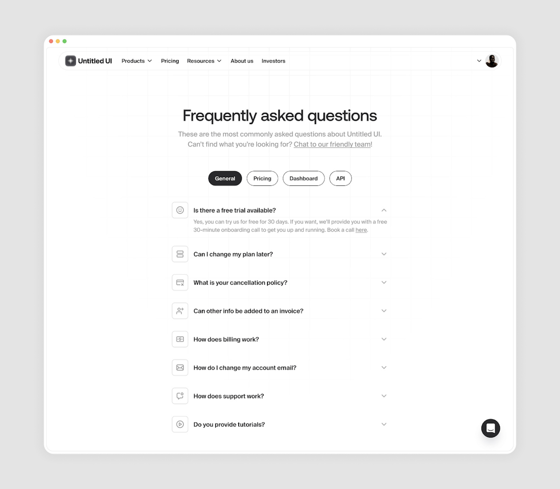 A compact accordion form with expandable sections for optional fields, allowing users to complete only what they need