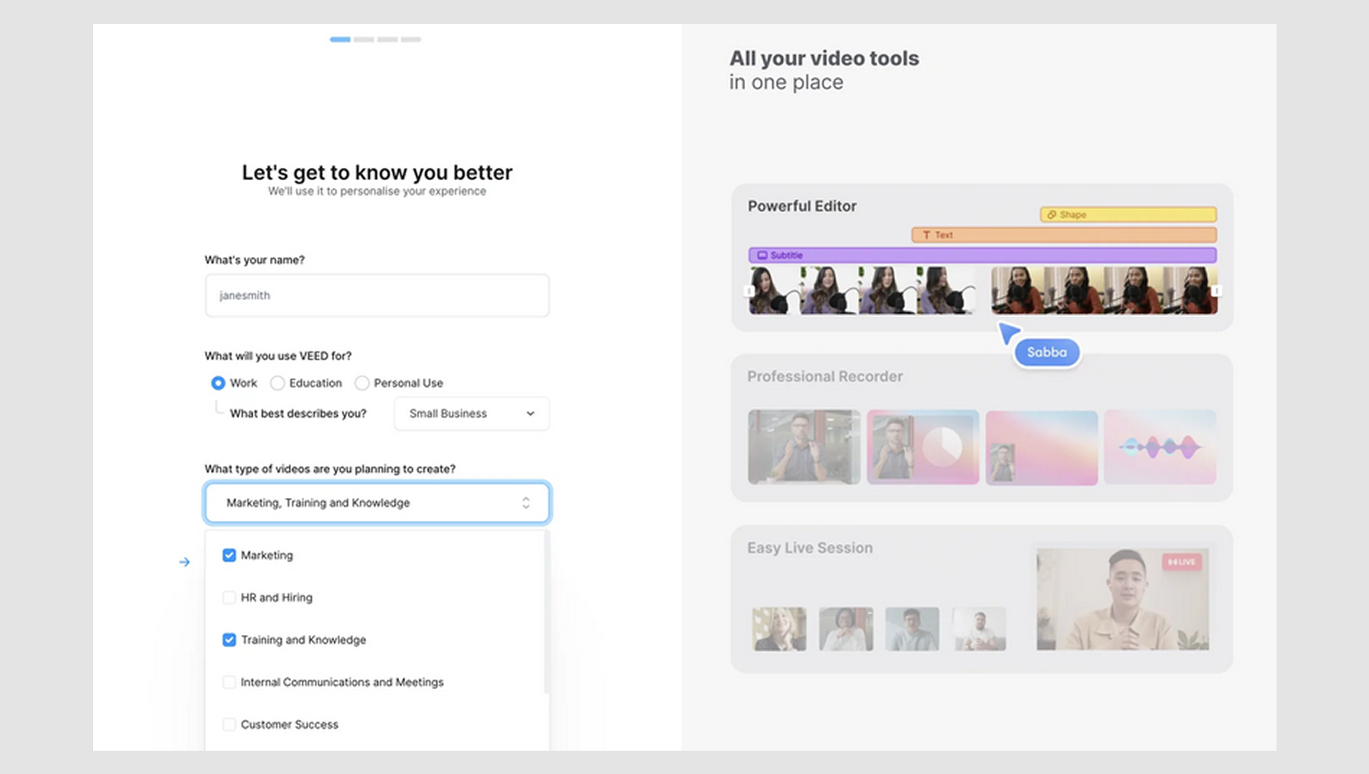 Highlighted checkbox