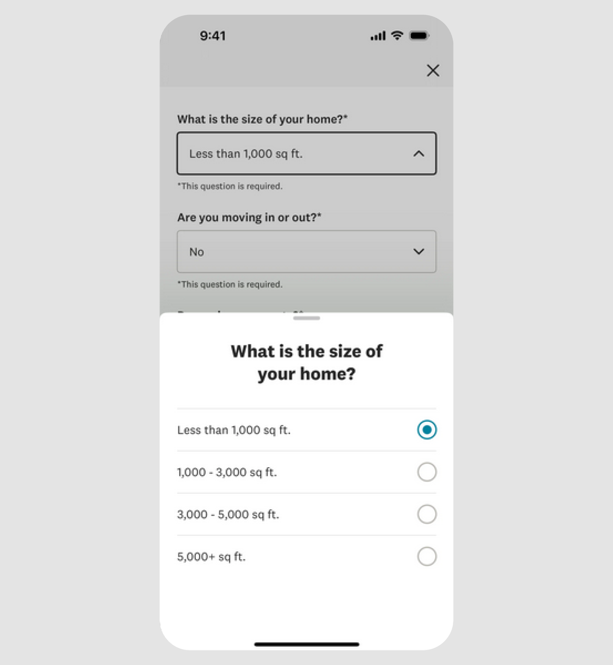 Radio buttons on mobile phones