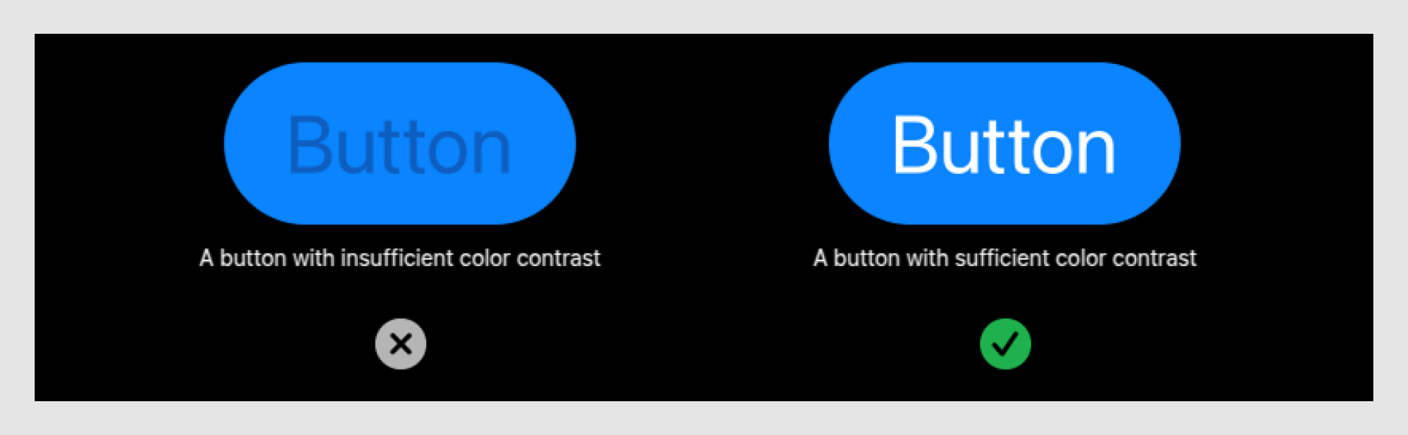 Apple’s buttons with accessibility in mind