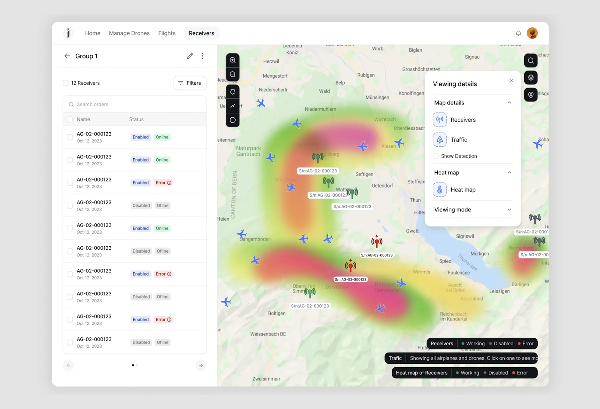 Map UI