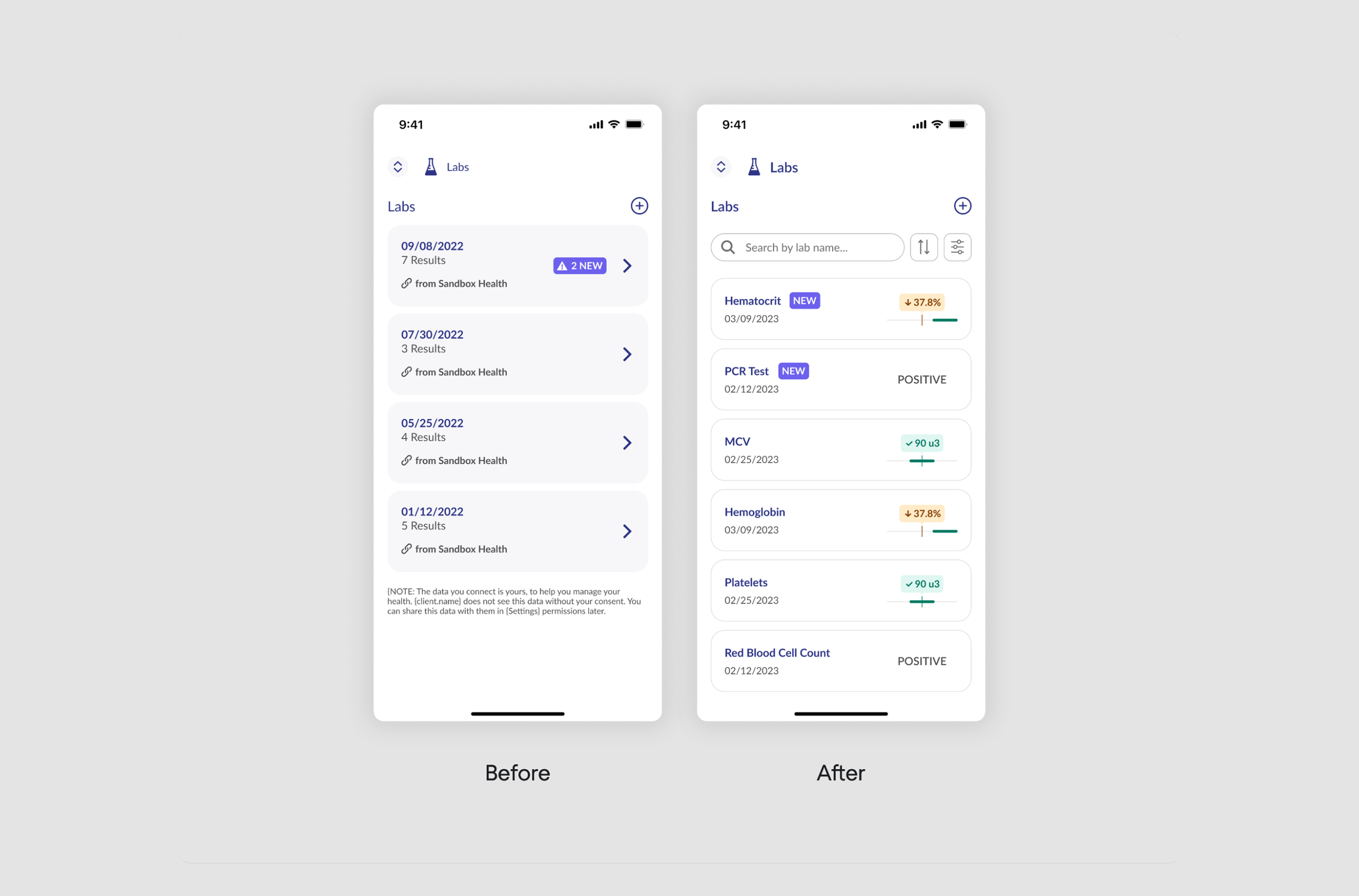 minimalist search bar design example for mobile