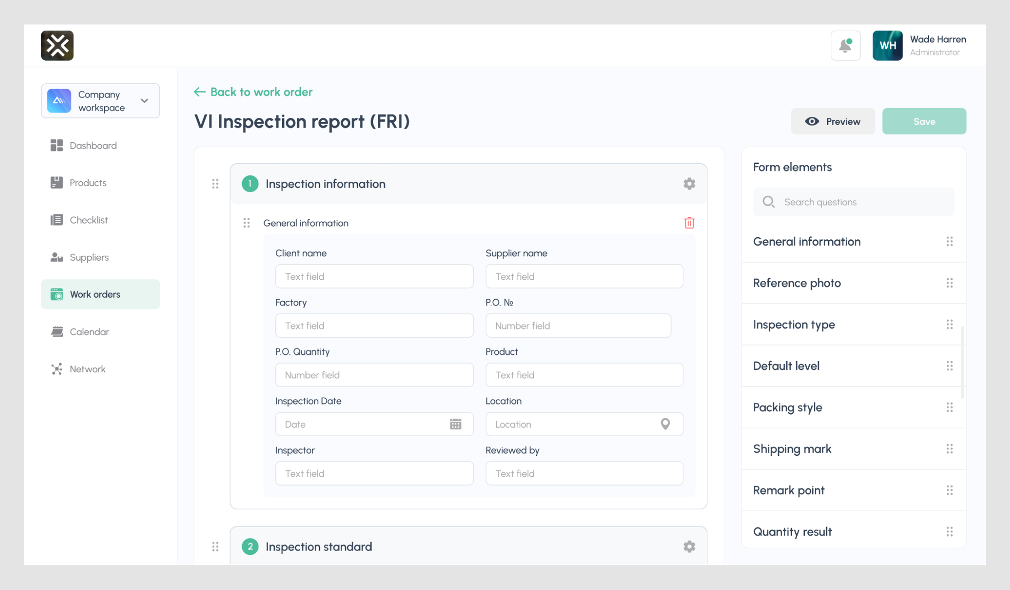 MegaStep drag and drop interface