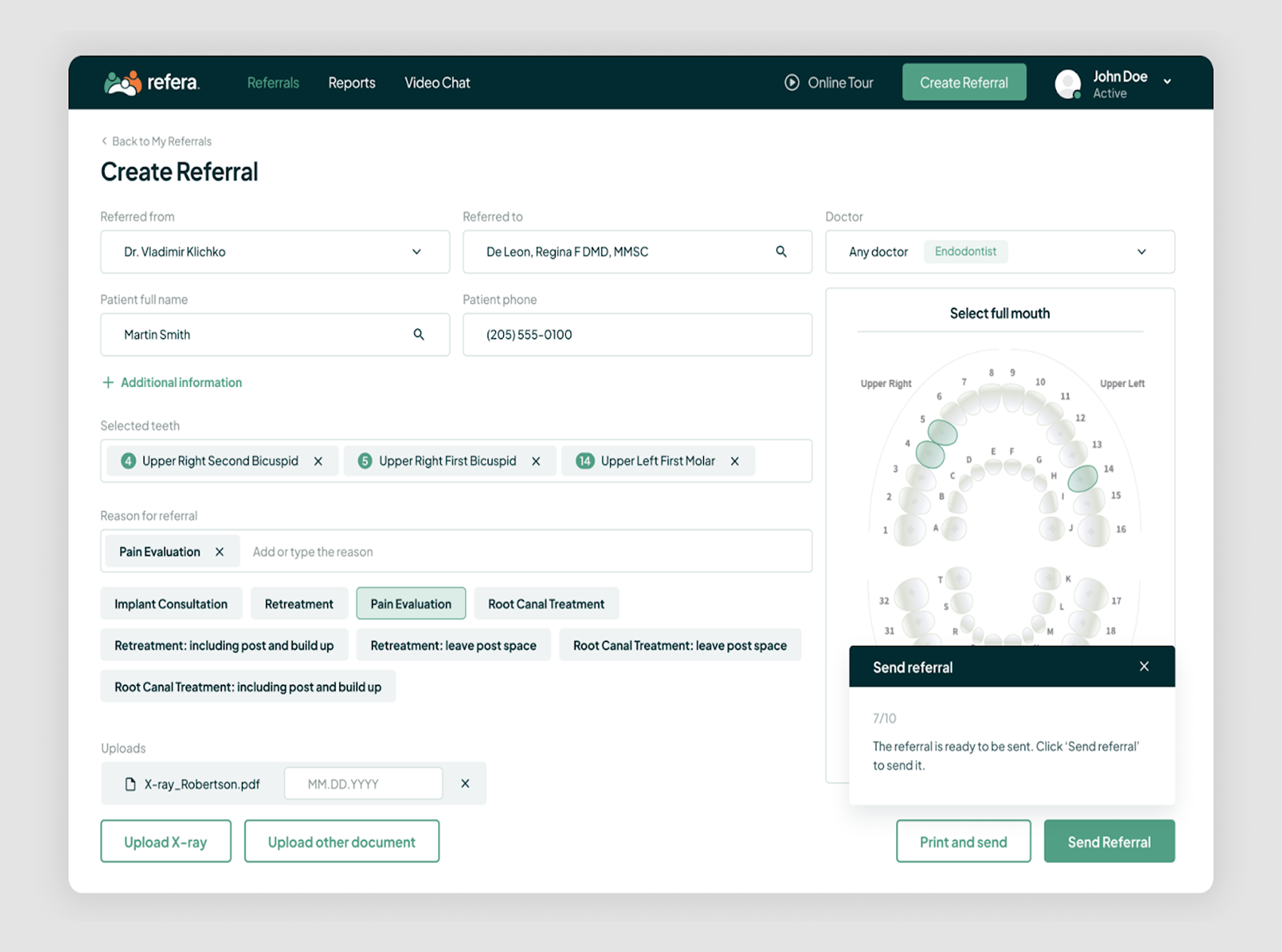 healthcare app example