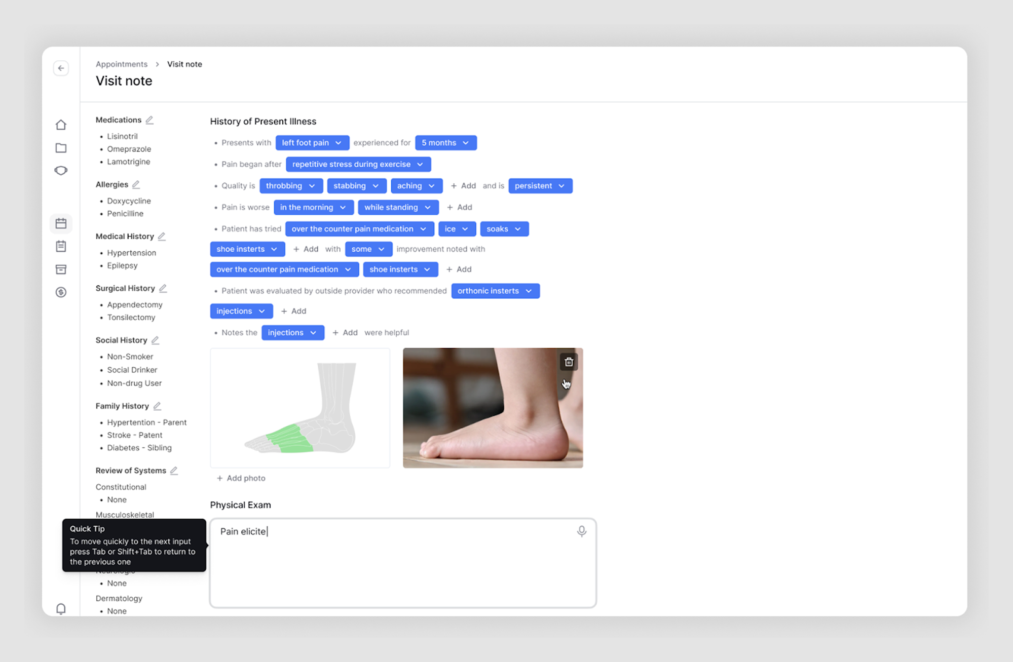 healthcare app example