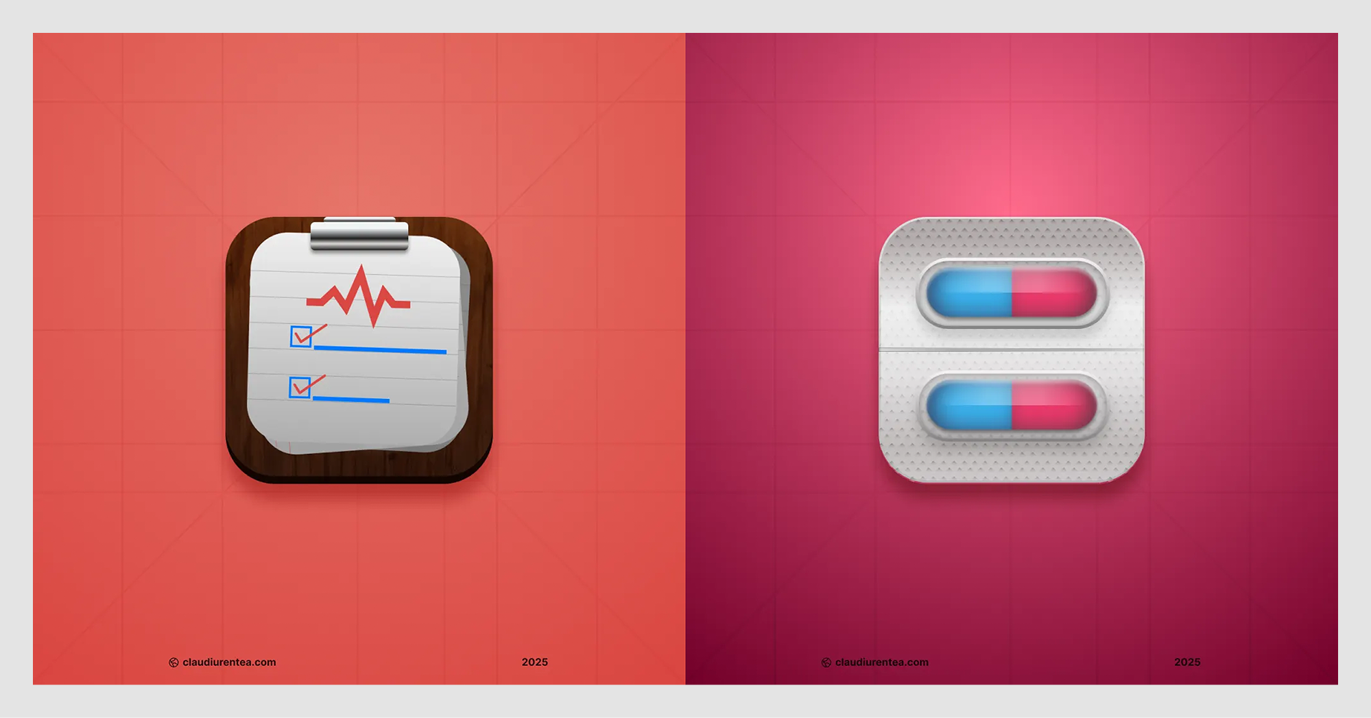 skeumorphic icons