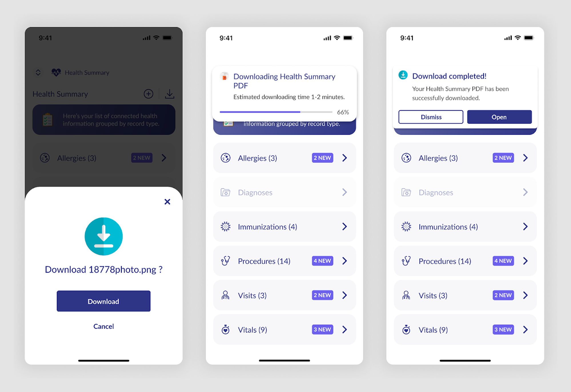 healthcare app example