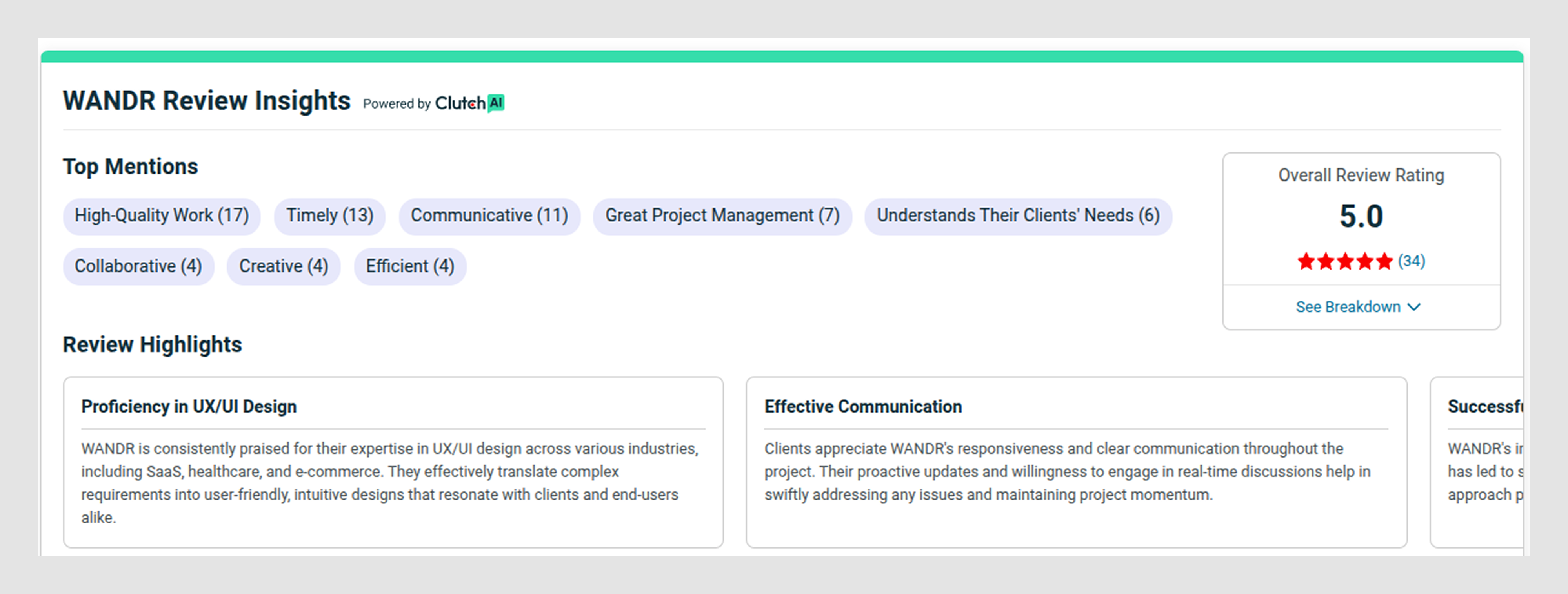 WANDR review insights