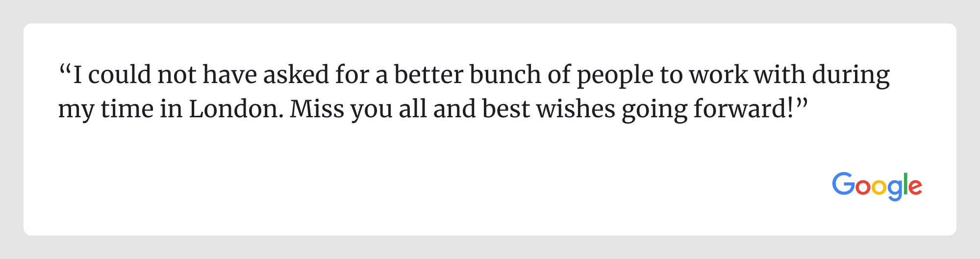Review insights
