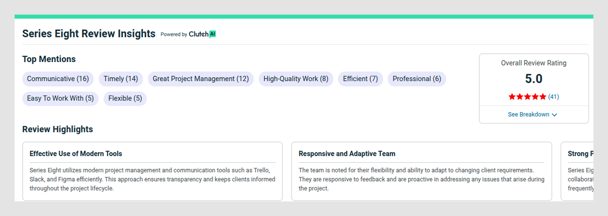 Review insights