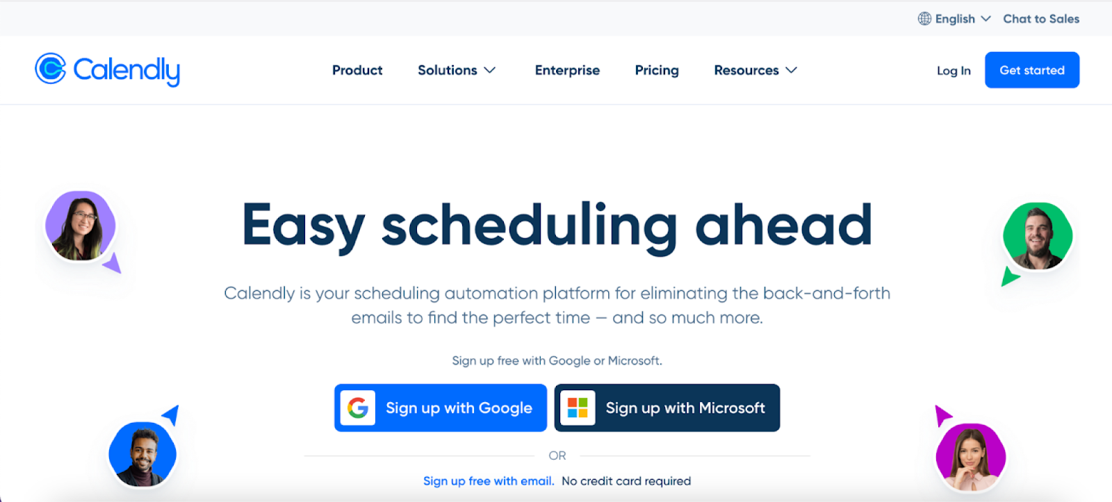 Calendly main screenshot