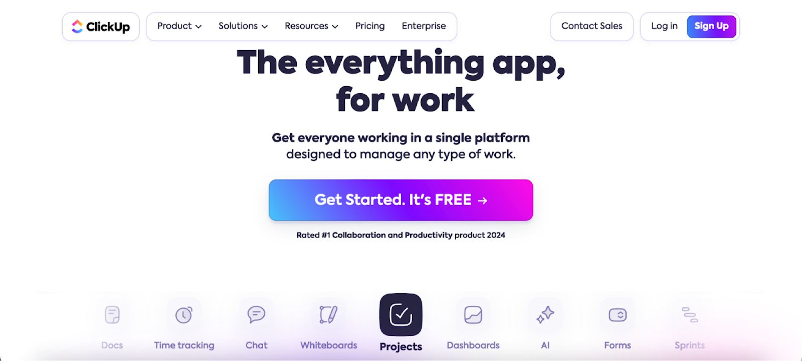 ClickUp main screenshot