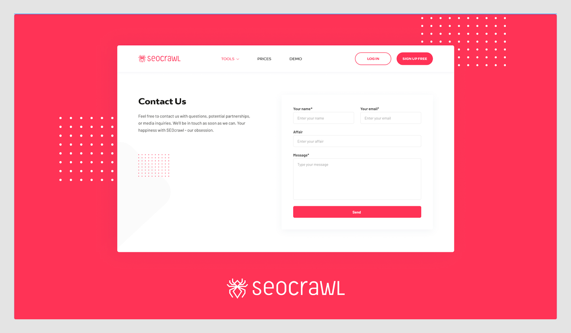 Contact form example