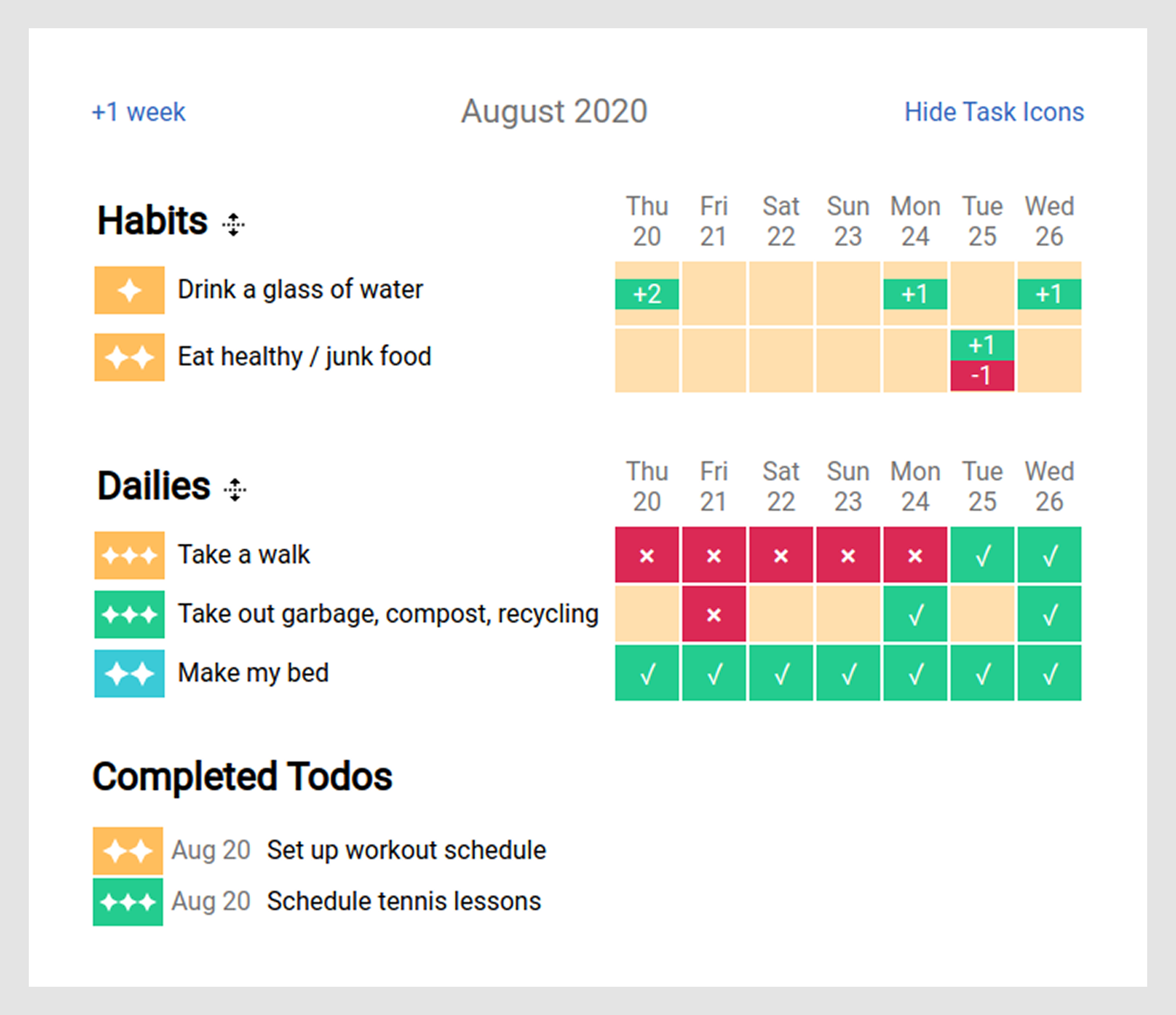 calendar UI example
