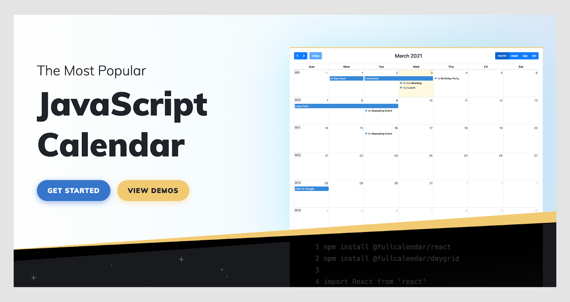 JS calendar