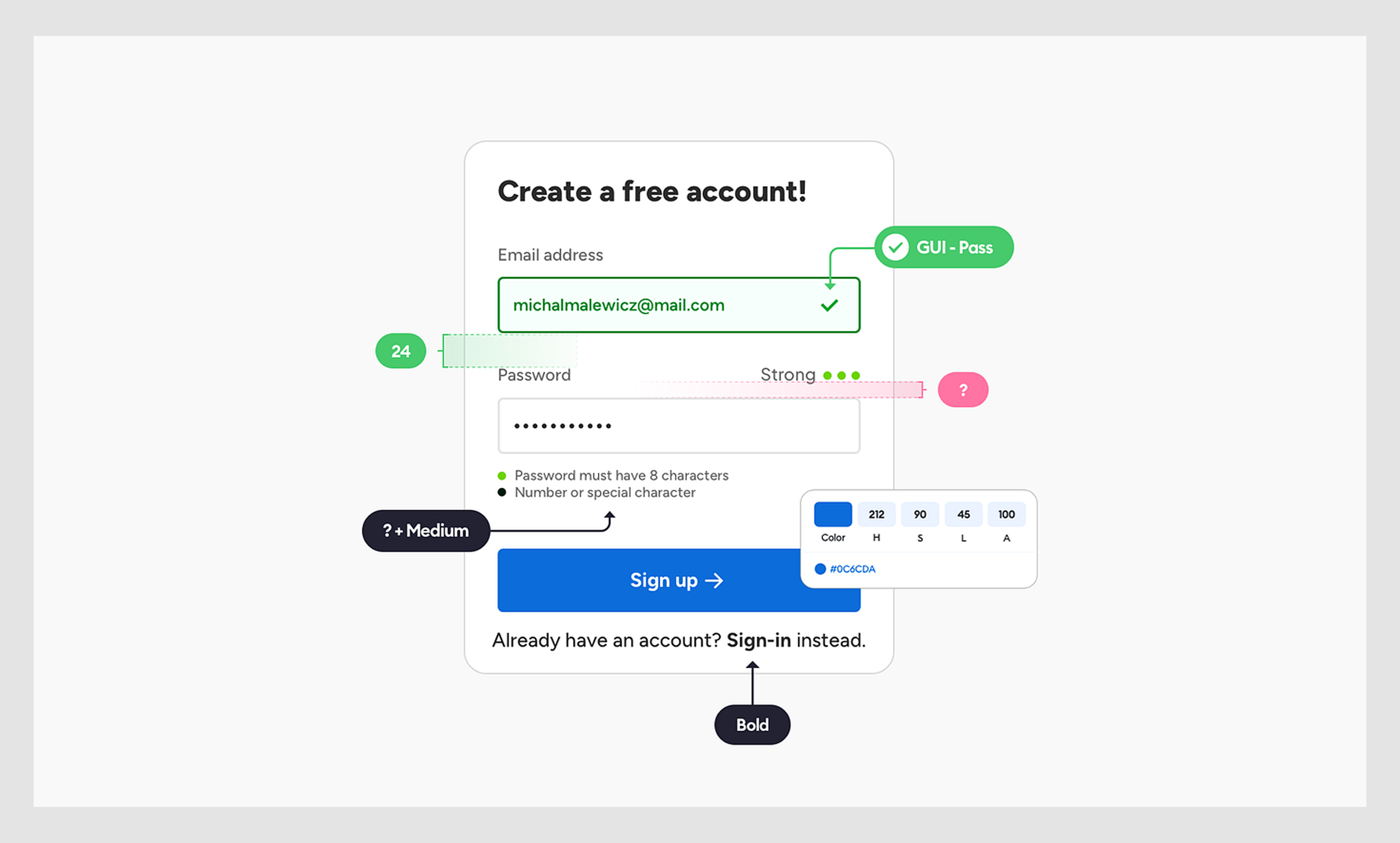 refining product design for a polished design
