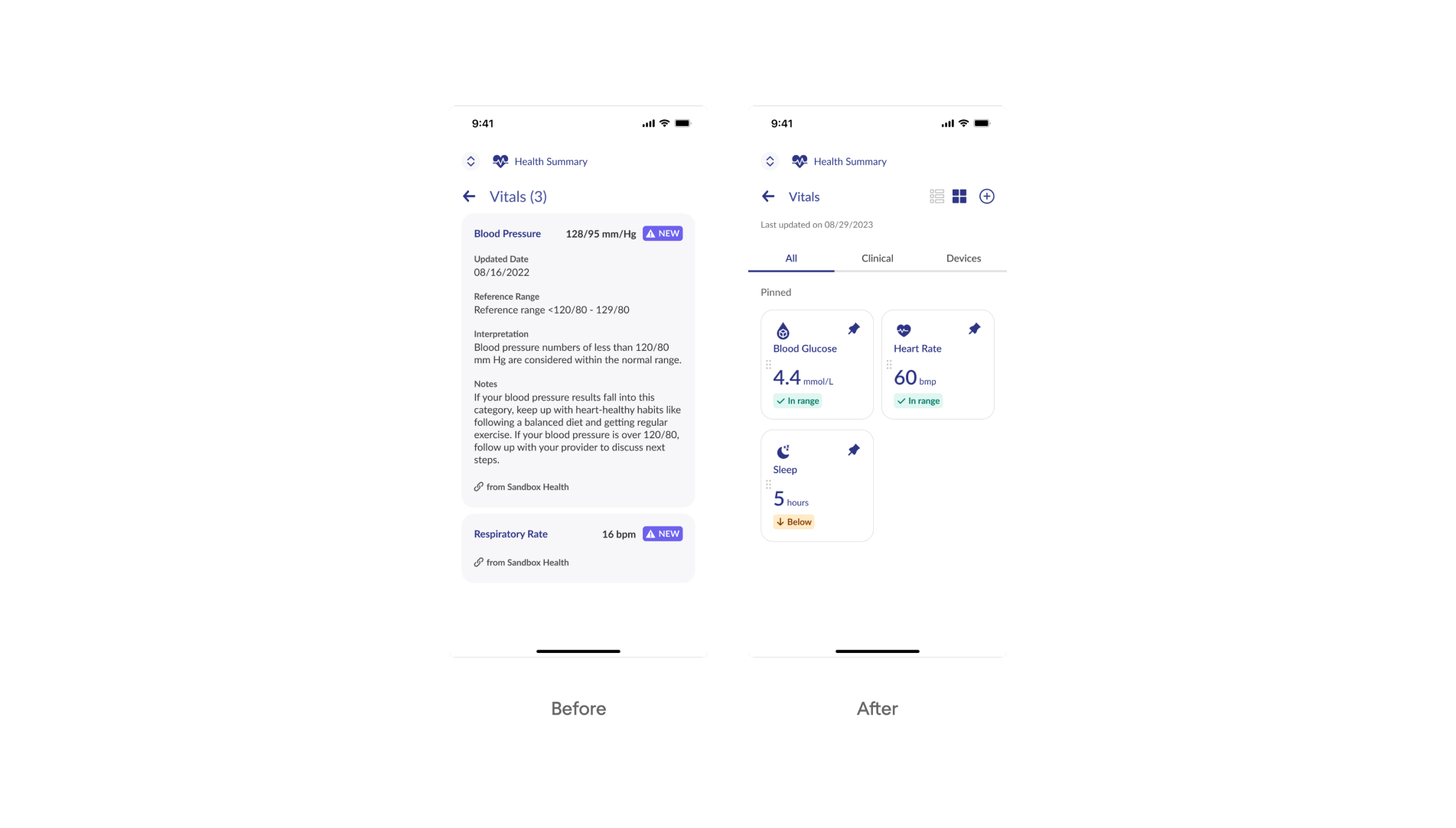 medical device ux example