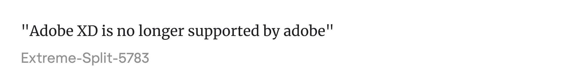 Reddit thread about Adobe XD
