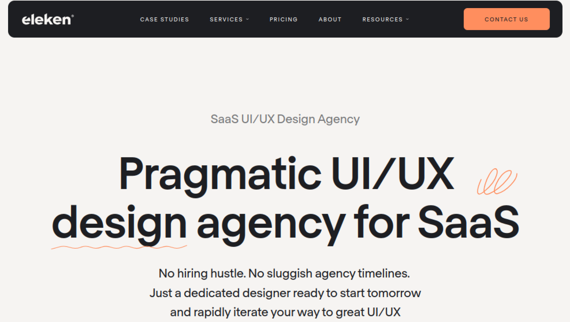 Eleken UX design agency USA