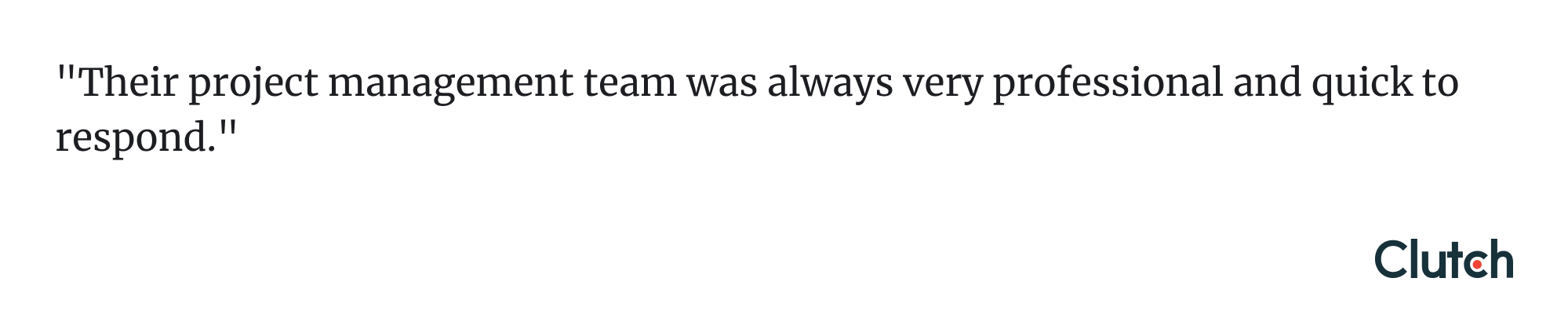 Clutch reviews and ratings