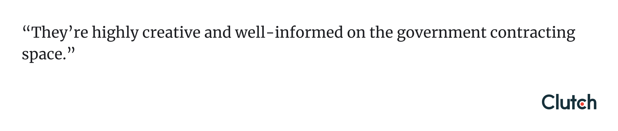 Clutch rating and reviews