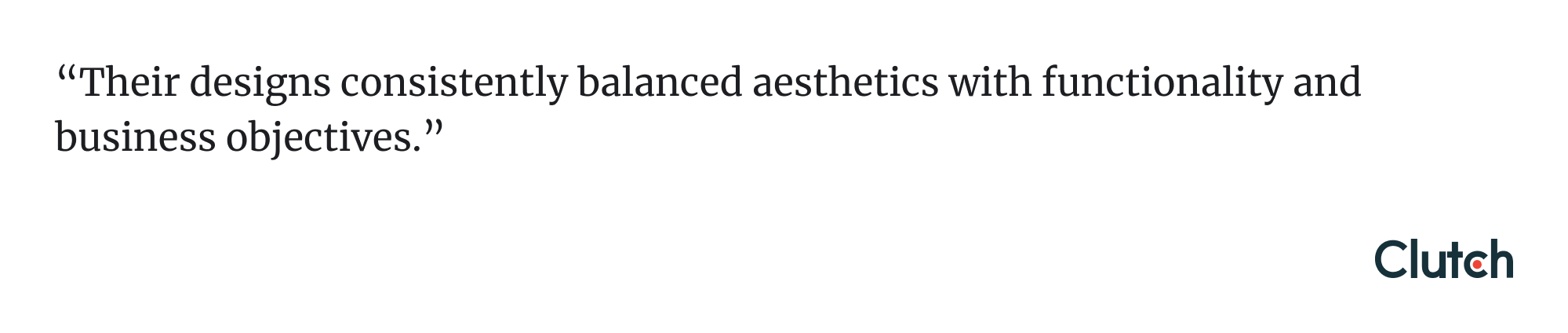 Clutch rating and reviews