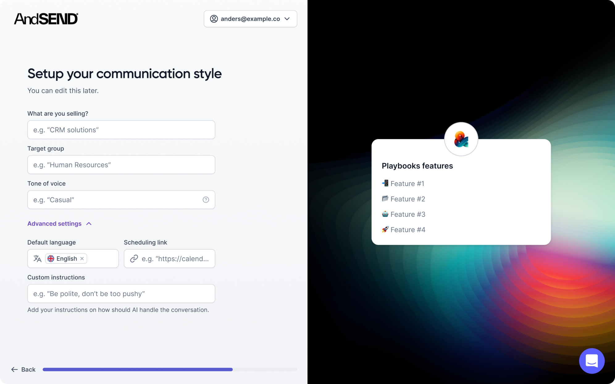 Zaplify's playbook setup