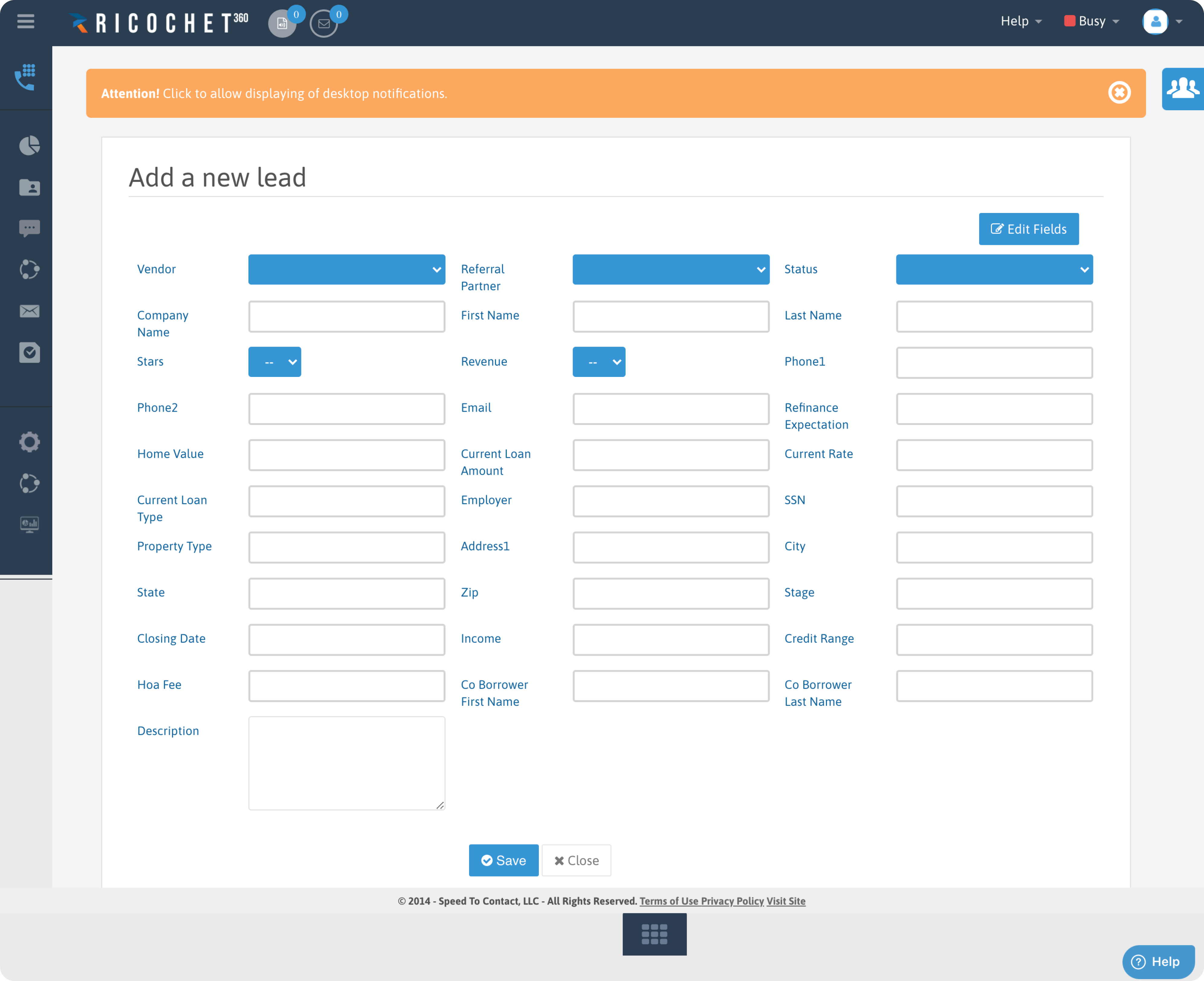 Original version of a screen