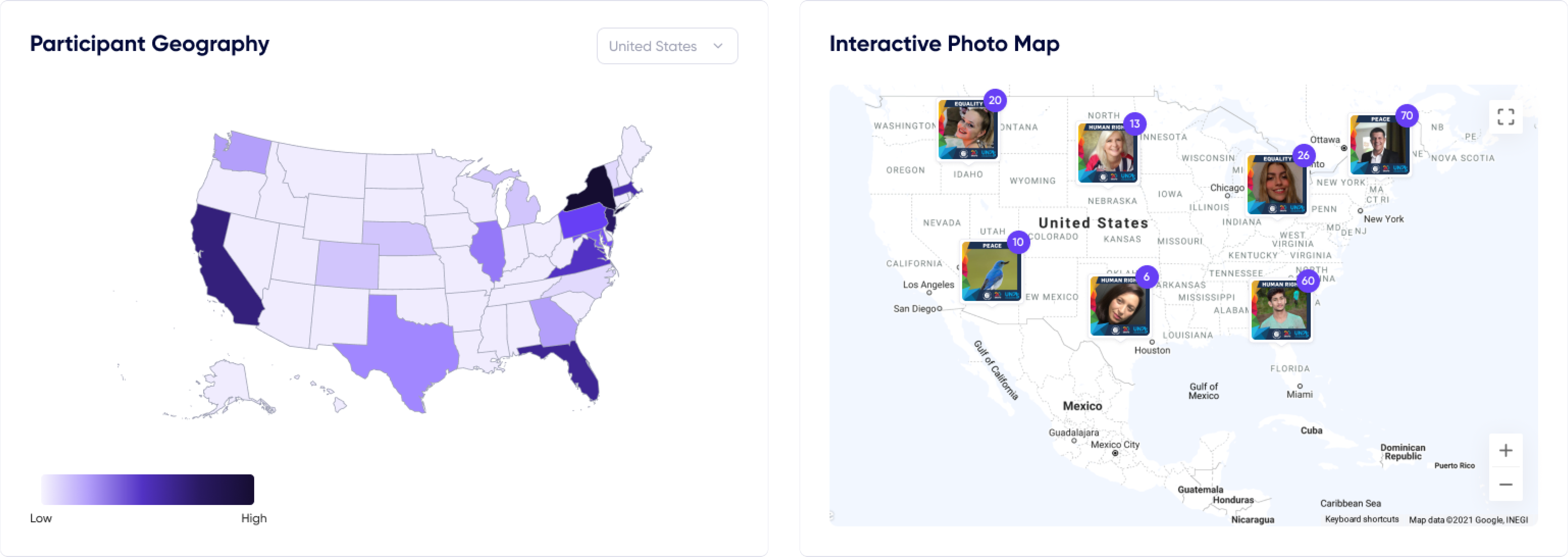 Cheerity maps after redesign
