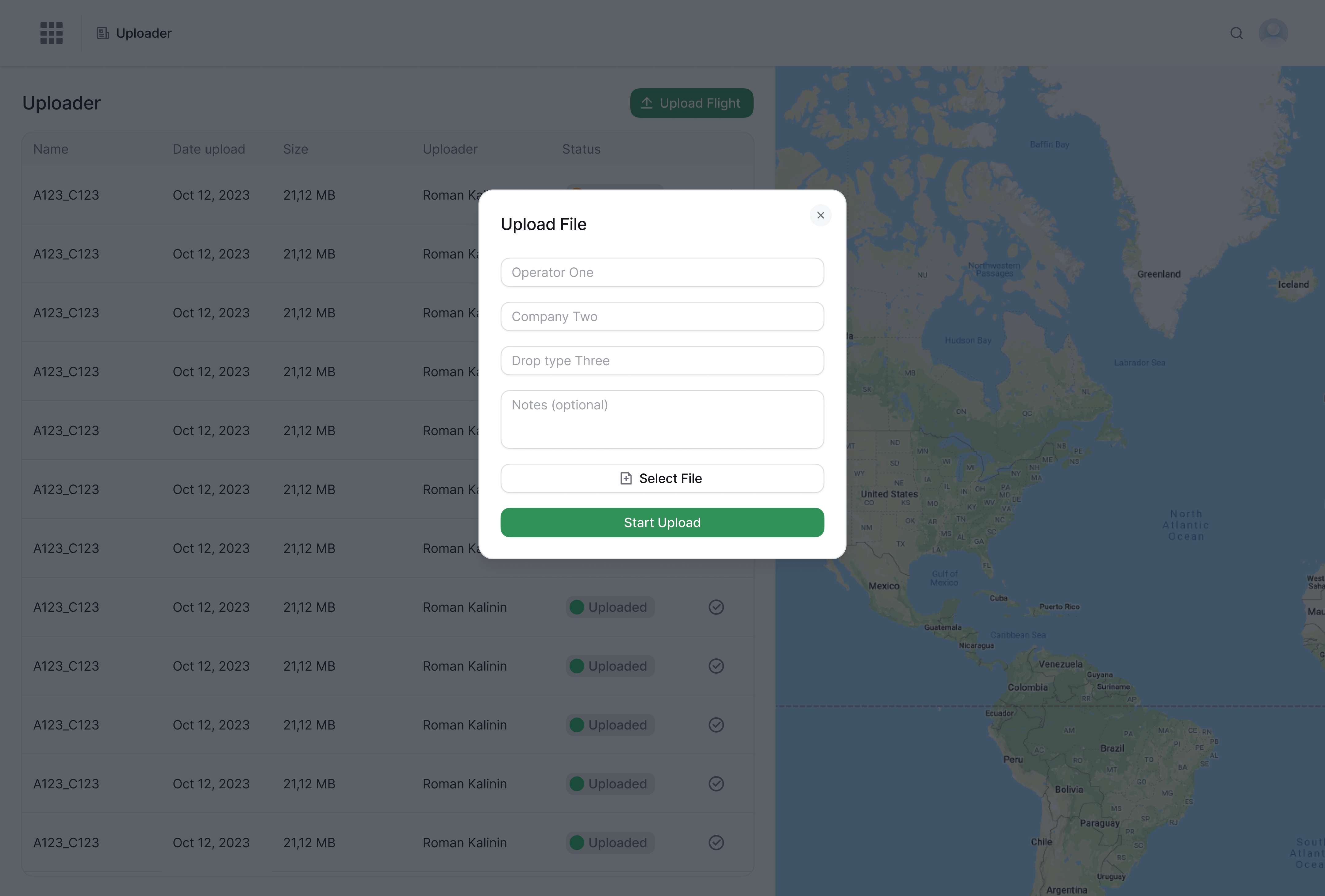 redesigning Gamaya data visualization and analysis platform