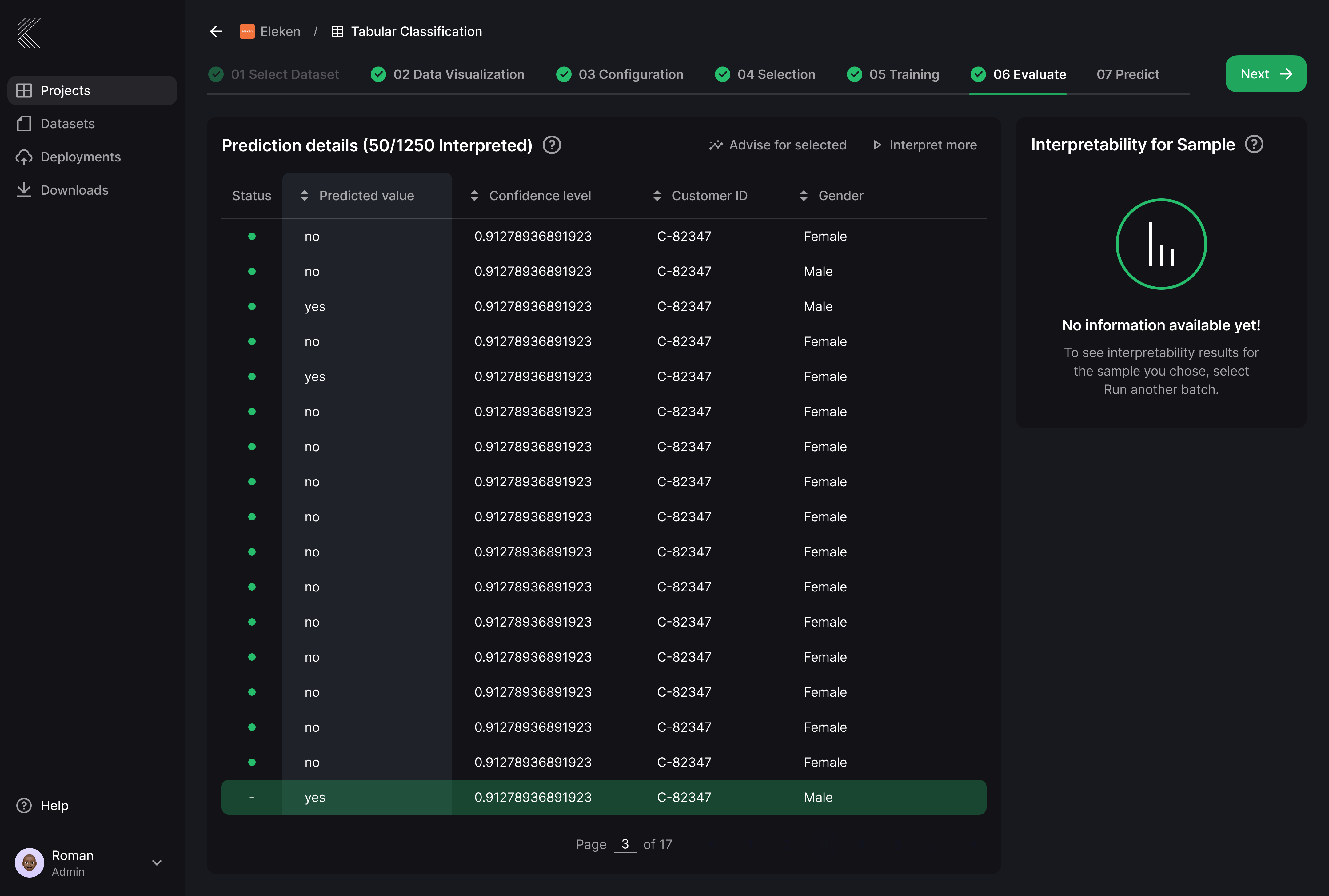 UI/UX design case study of an AI data product