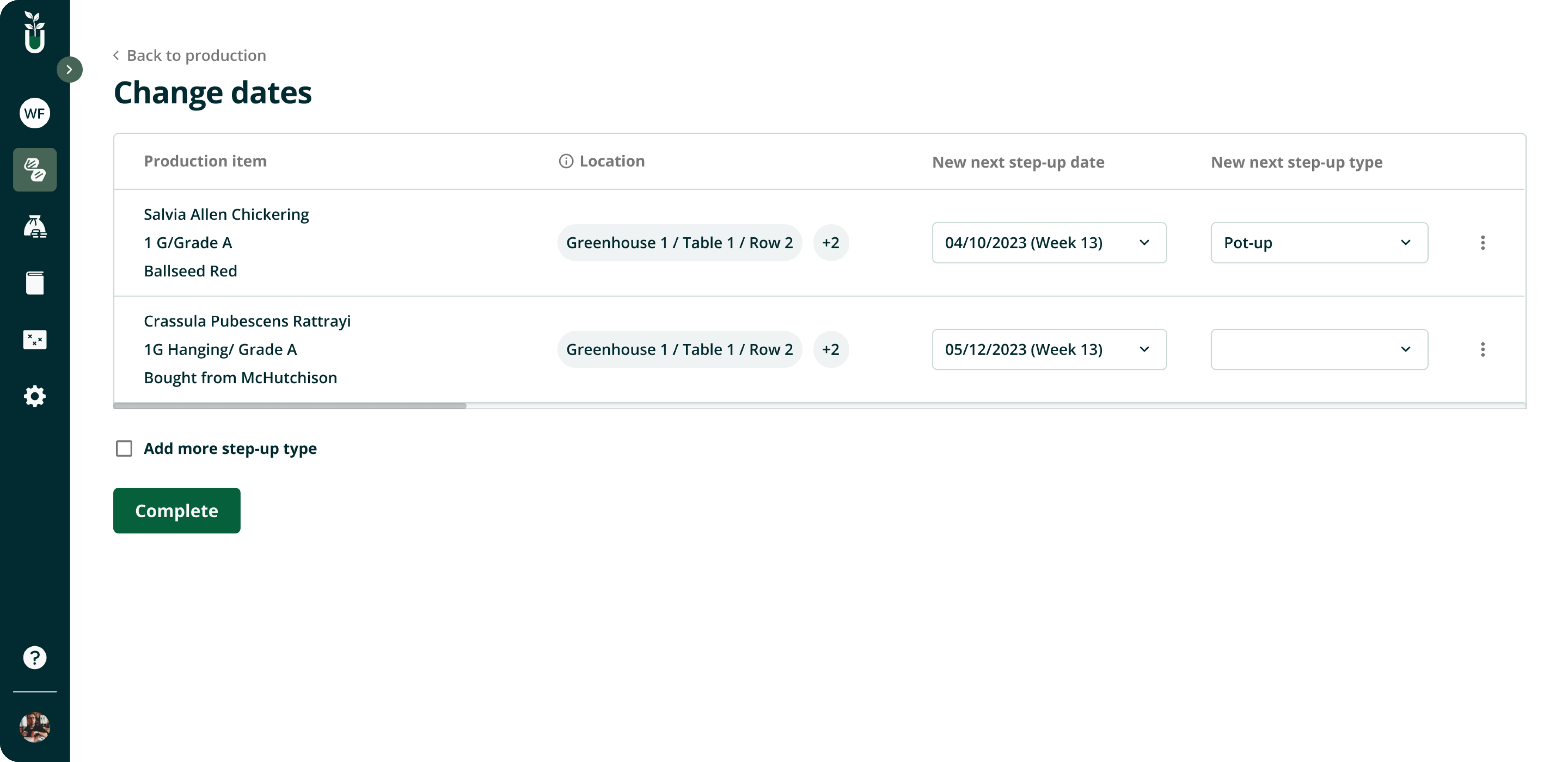 simple platform interface design