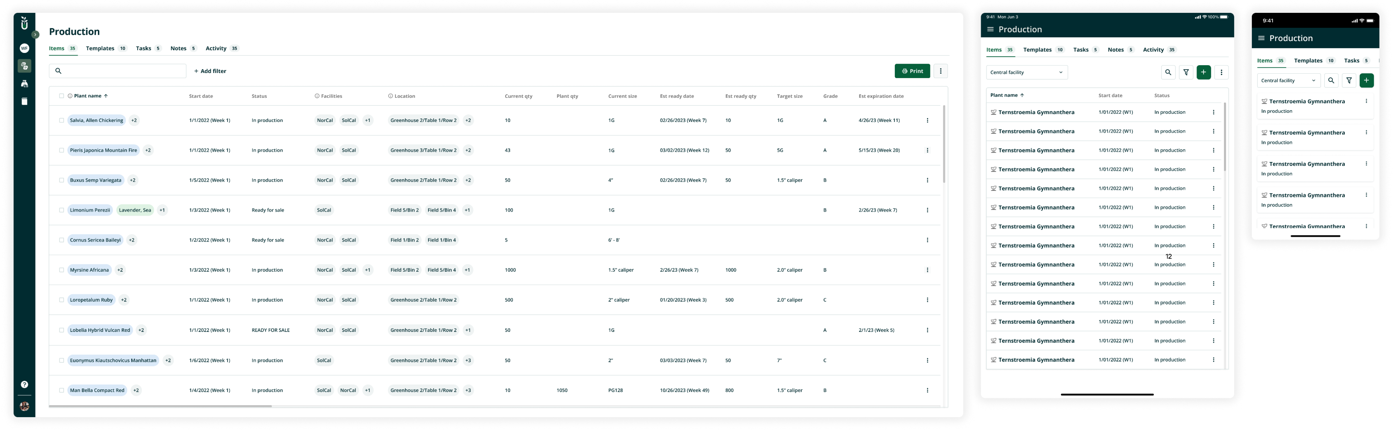 consistent platform design
