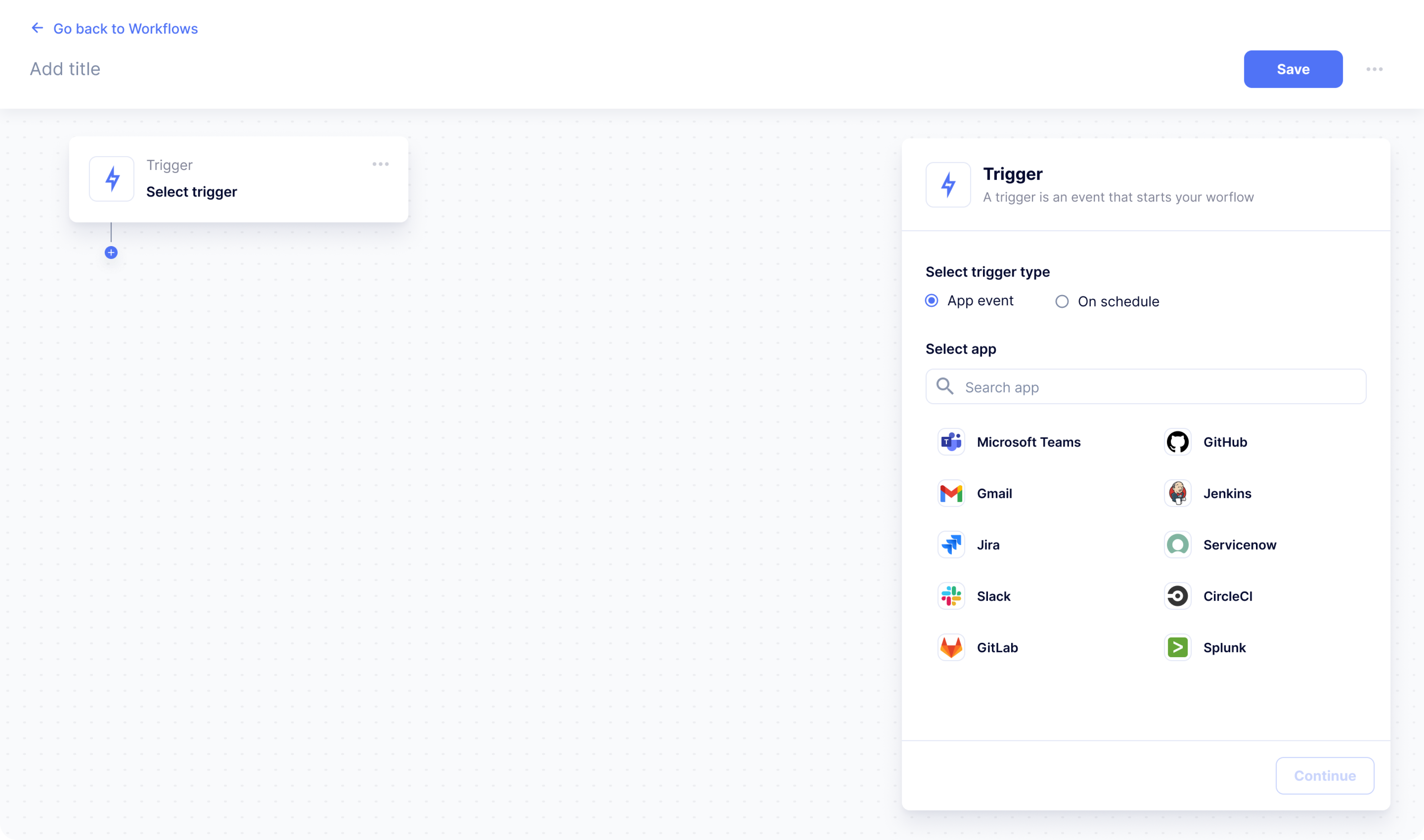 Workflow optimization