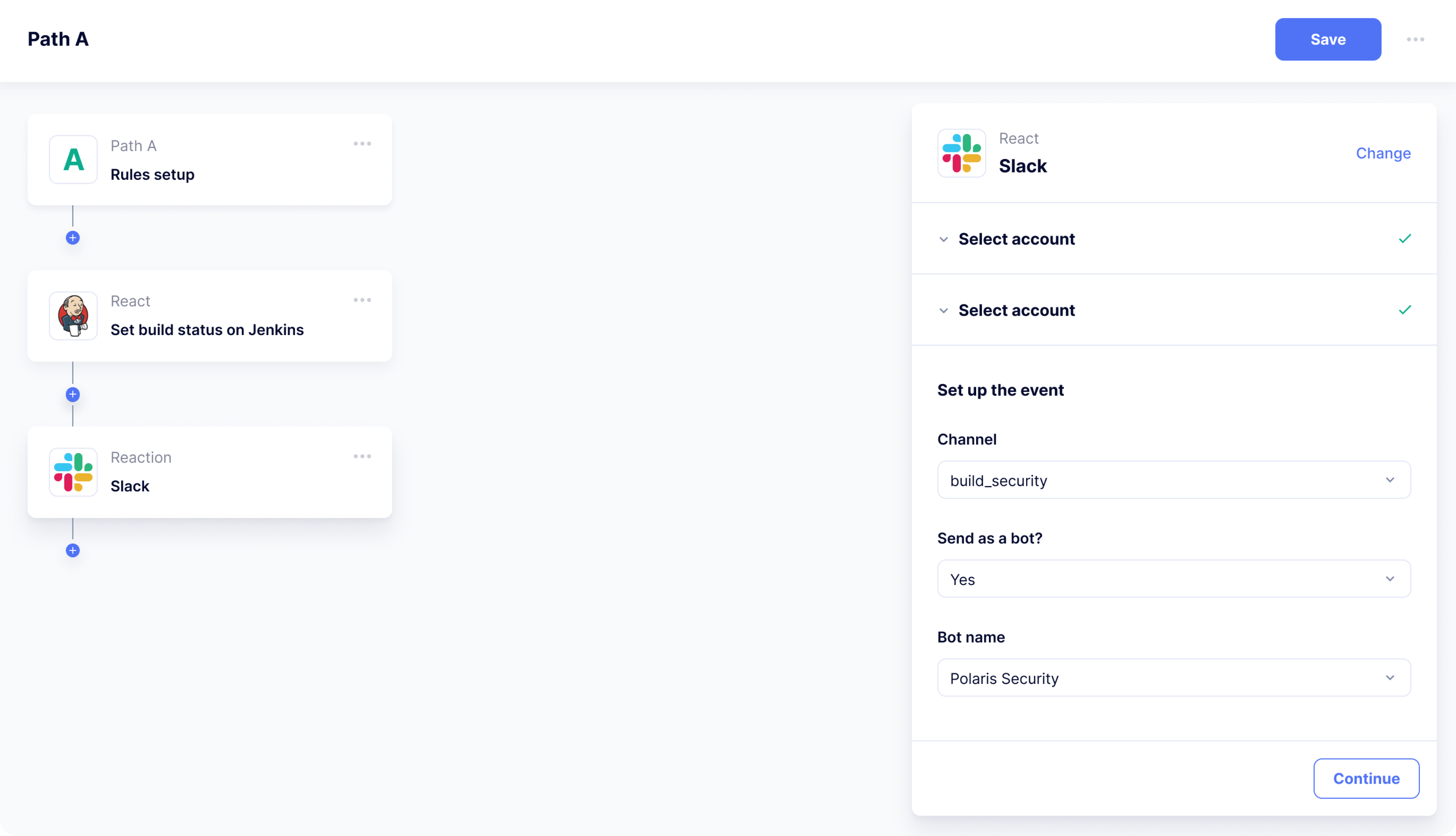 external tools connection to the workflow