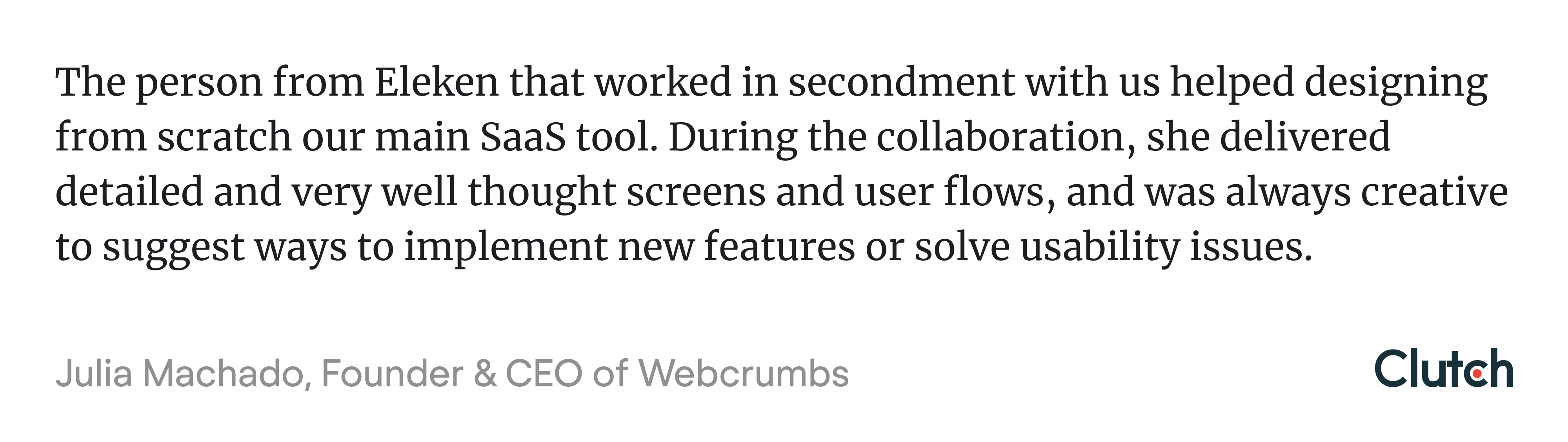 real customer reviews on eleken design agency