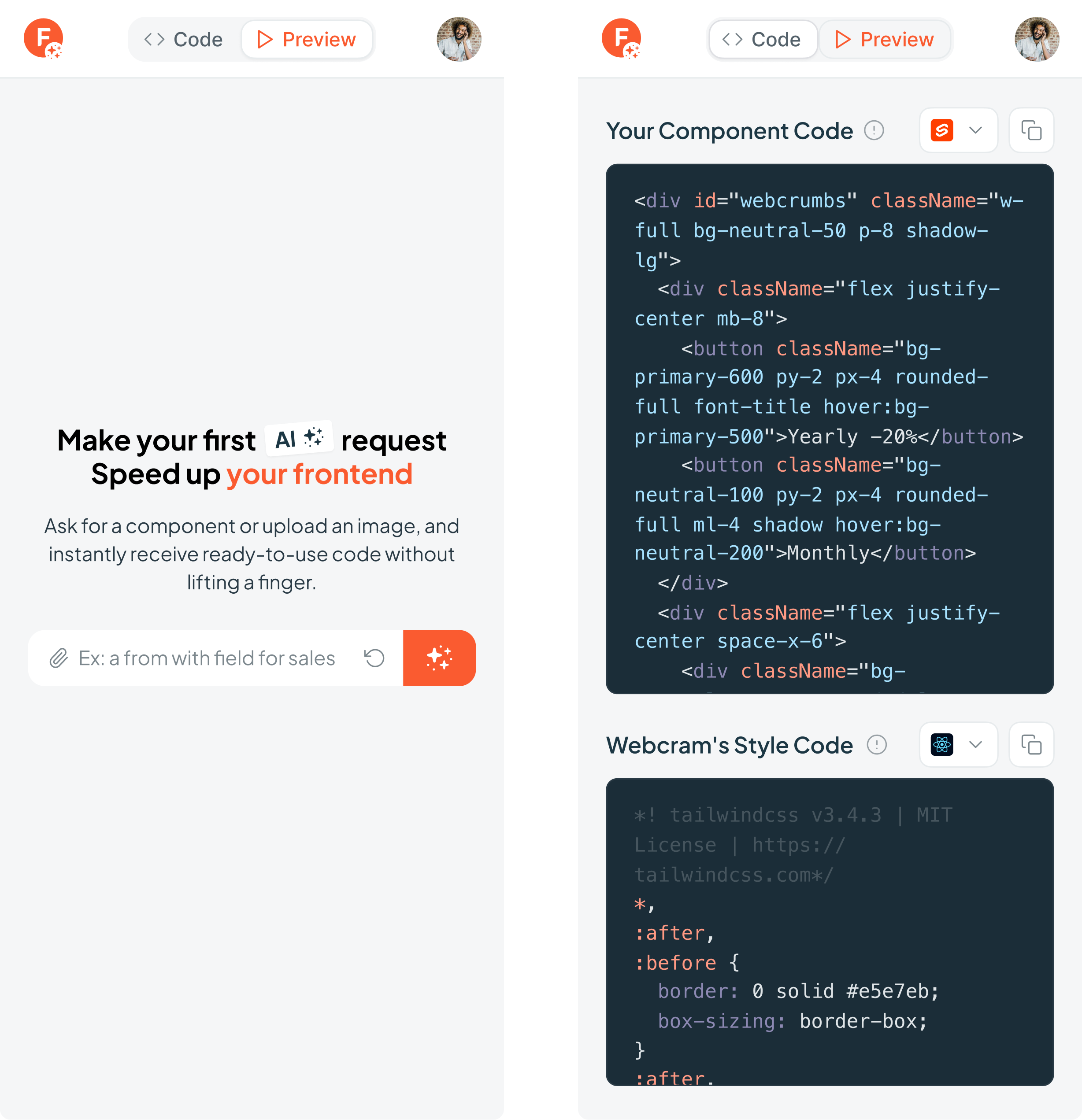 Production-ready code for mobile