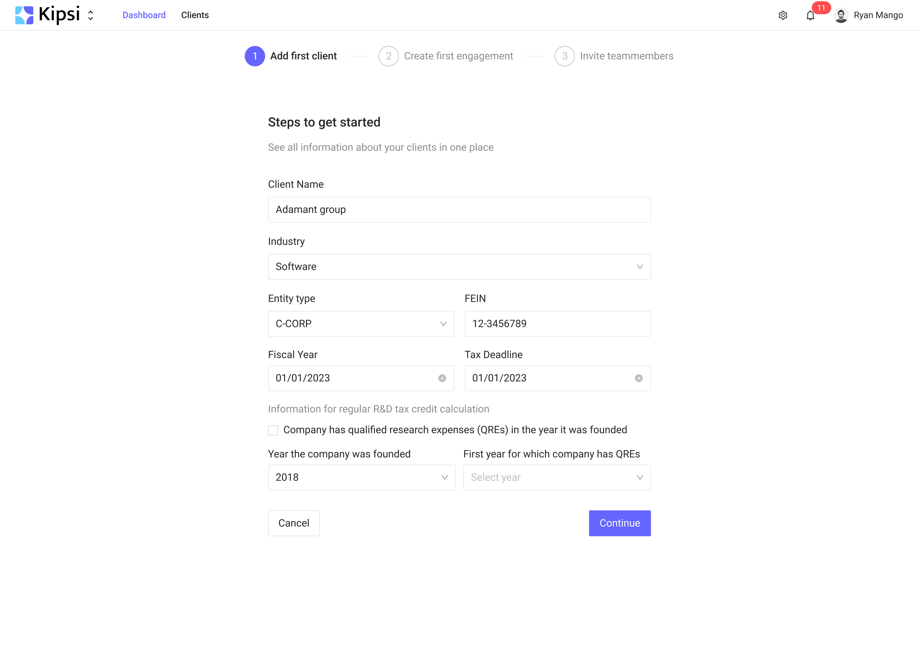 Steps to get started