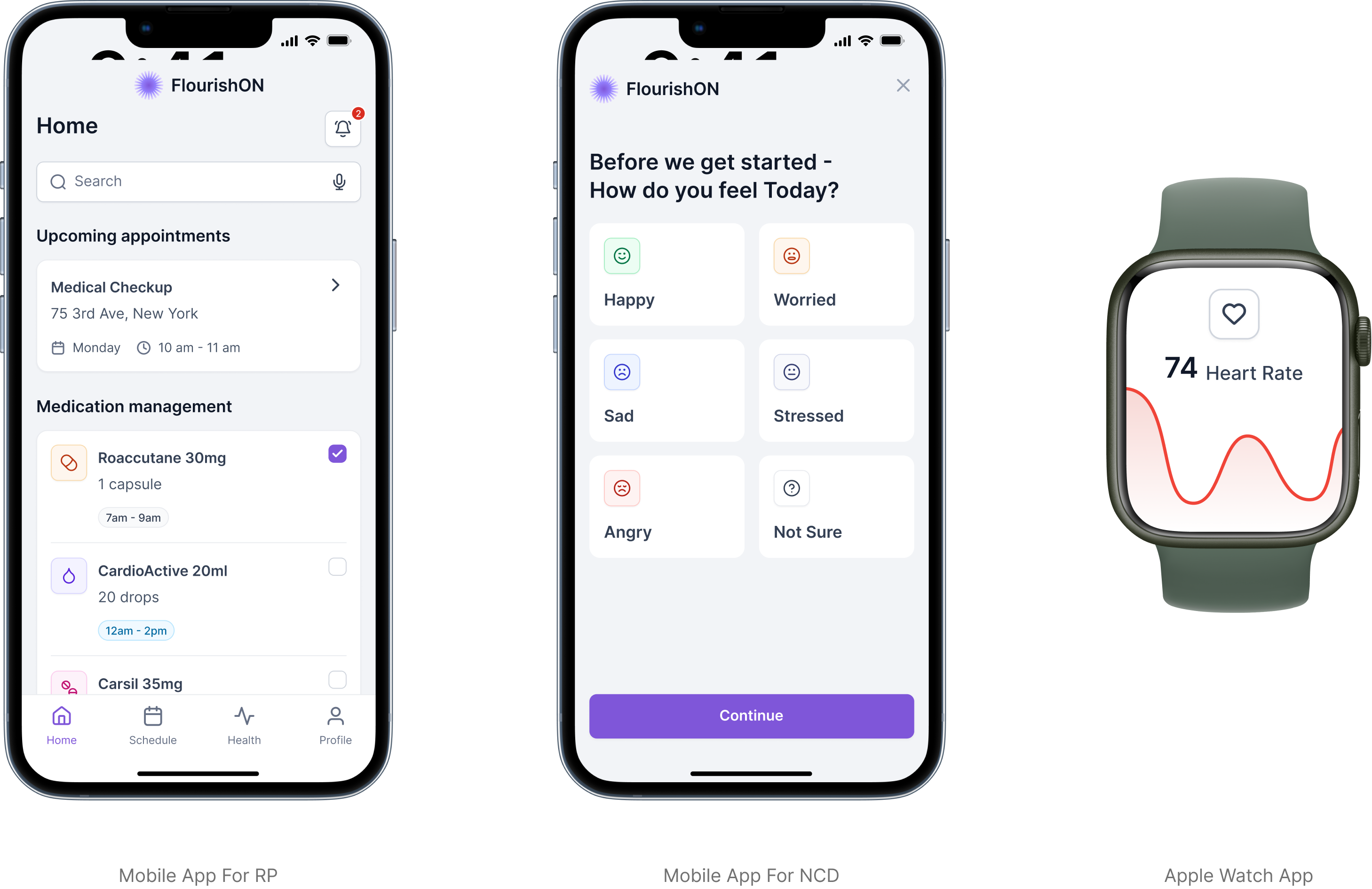 Mobile and Apple Watch adaptaton