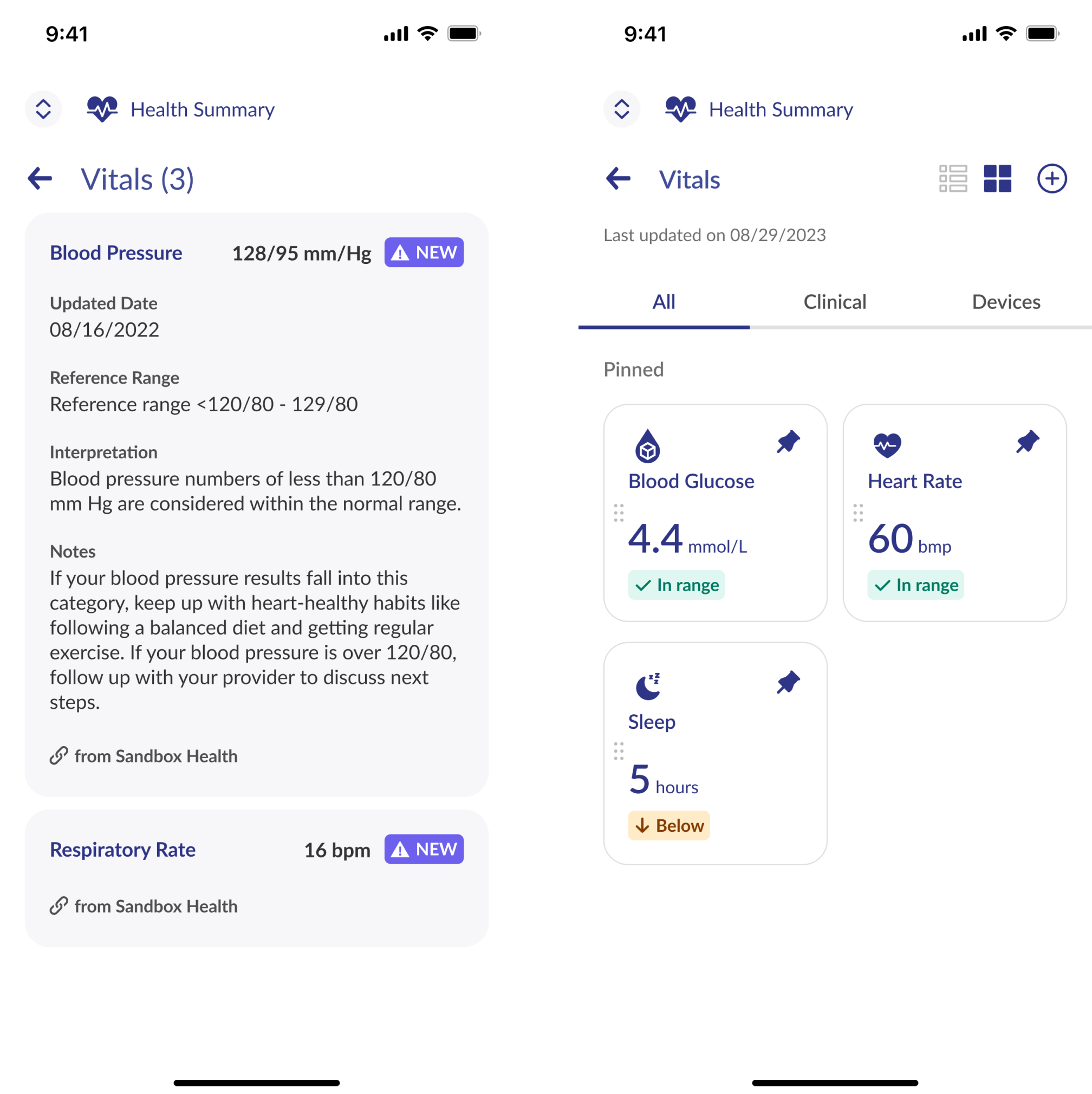healthcare SaaS UI example before and after redesign 