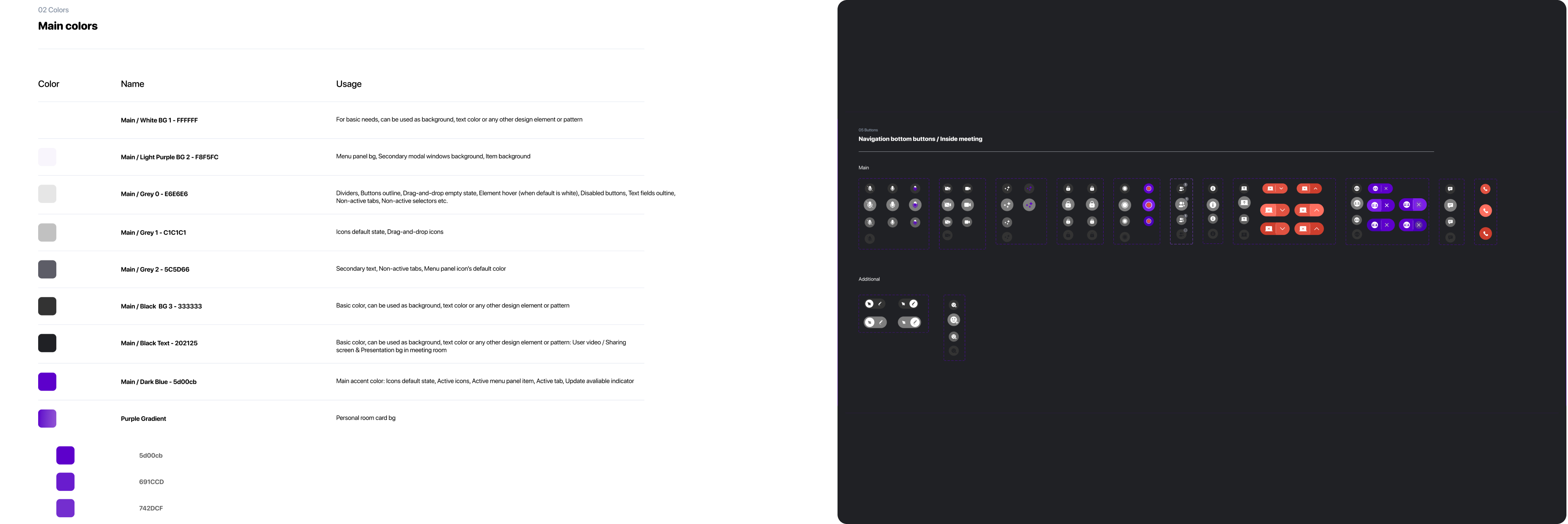 design system for Whoosh