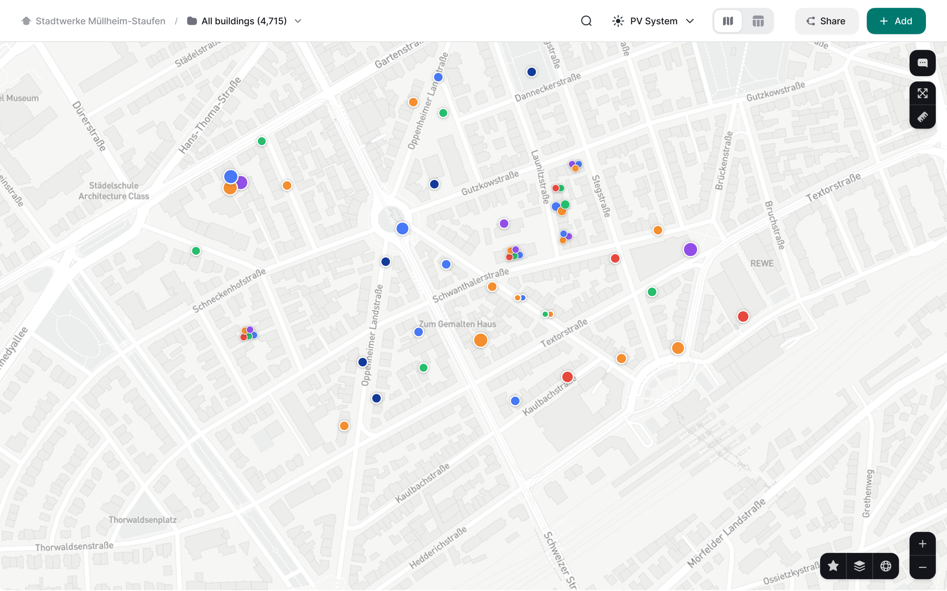 Man interface in Greenventory