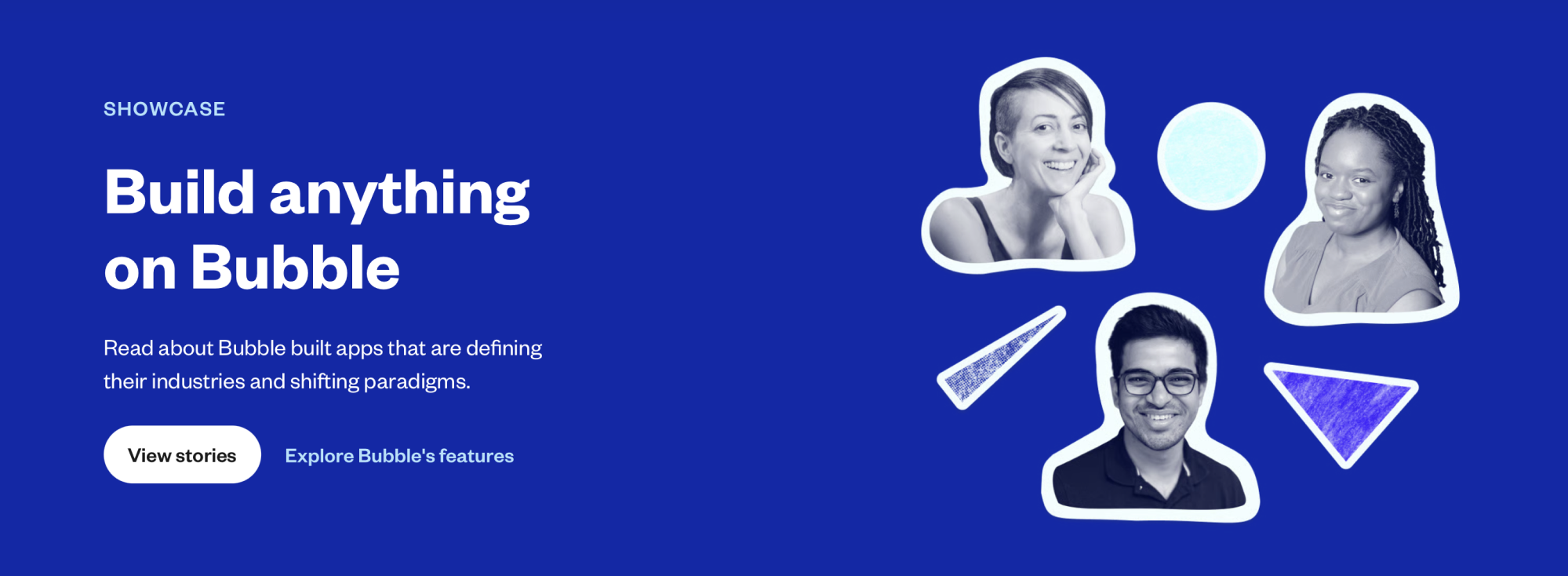 Bubble low-code app overview 