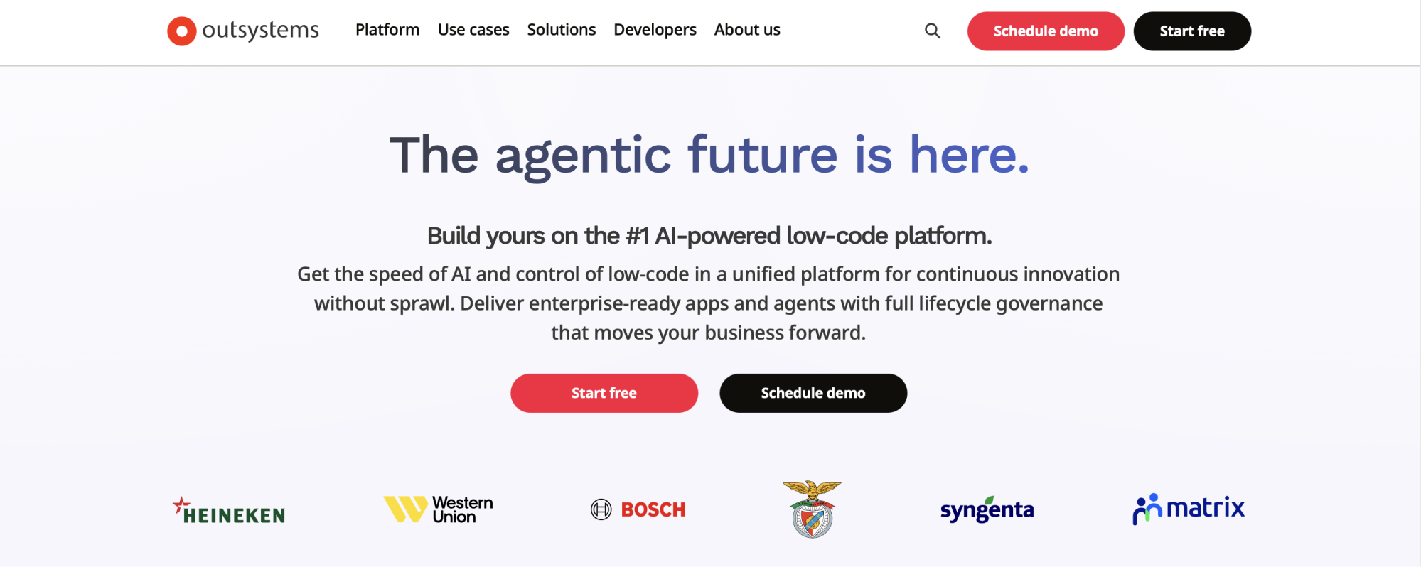 Outsysems low-code app overview with reviews 
