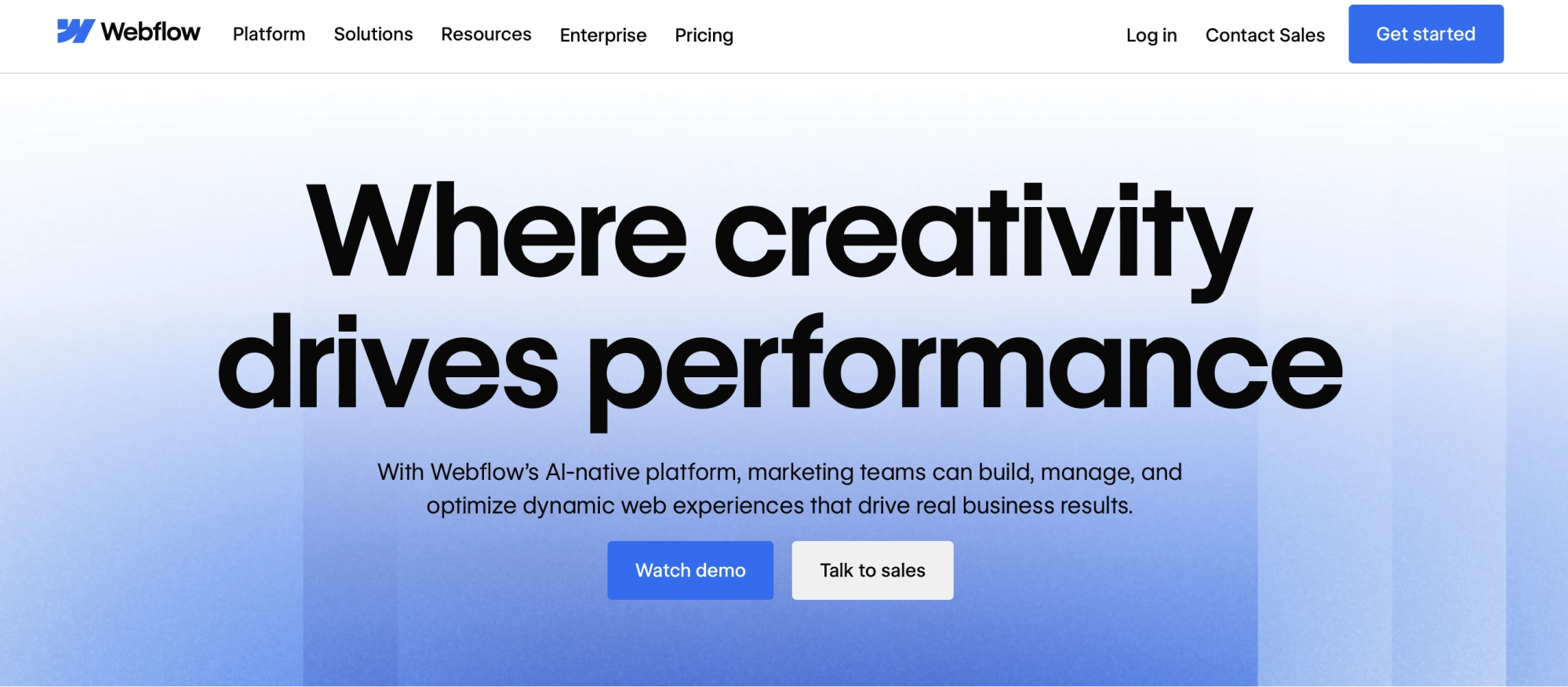 Webflow low-code platform overview