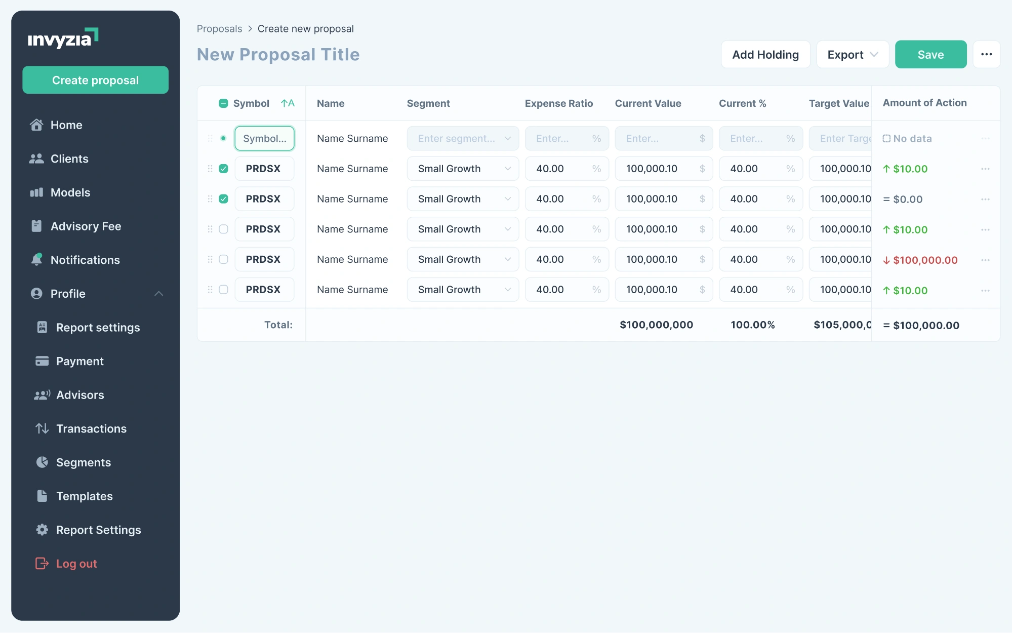 fintech interface redesign by eleken