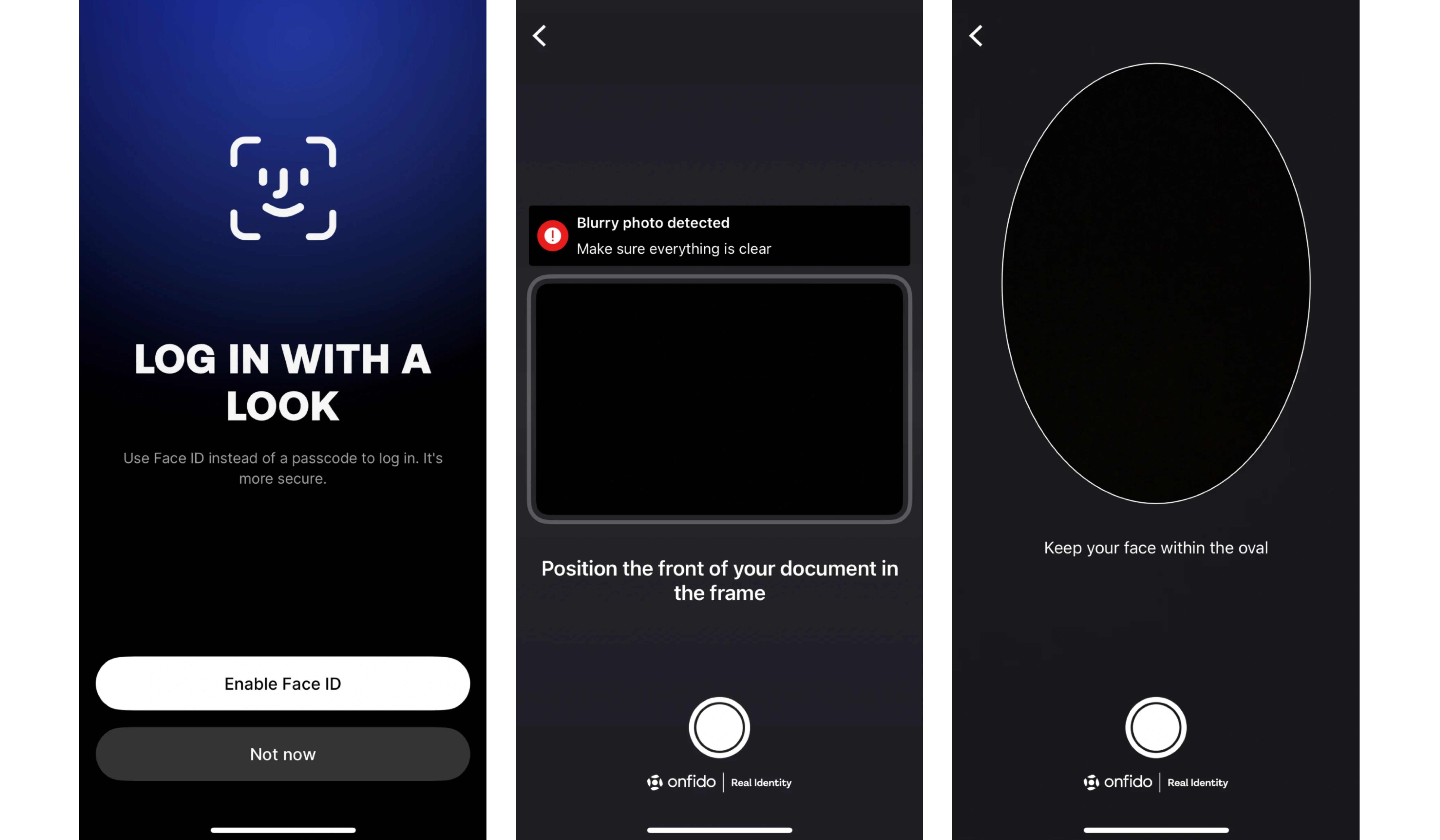fintech app biometric security design