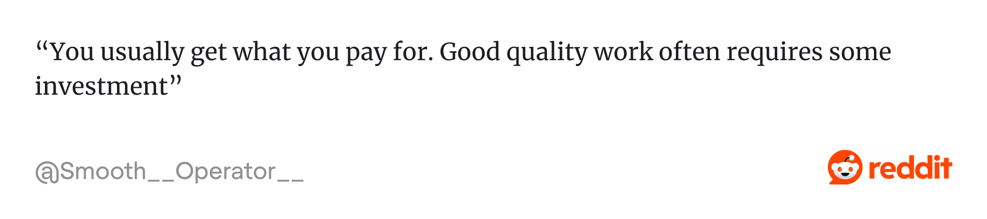 reddit thread about UX design quality