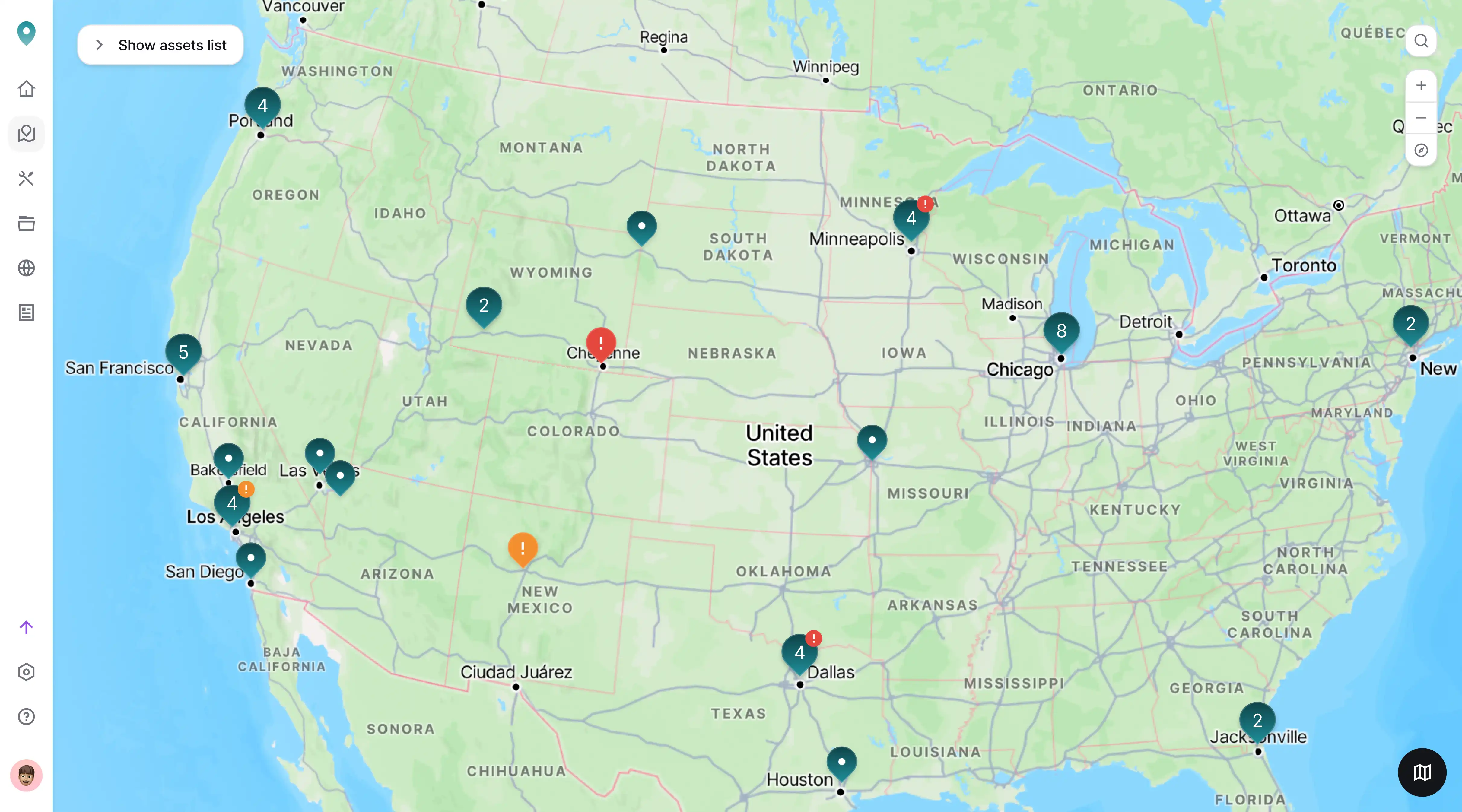 Dashboard interface designed by Eleken